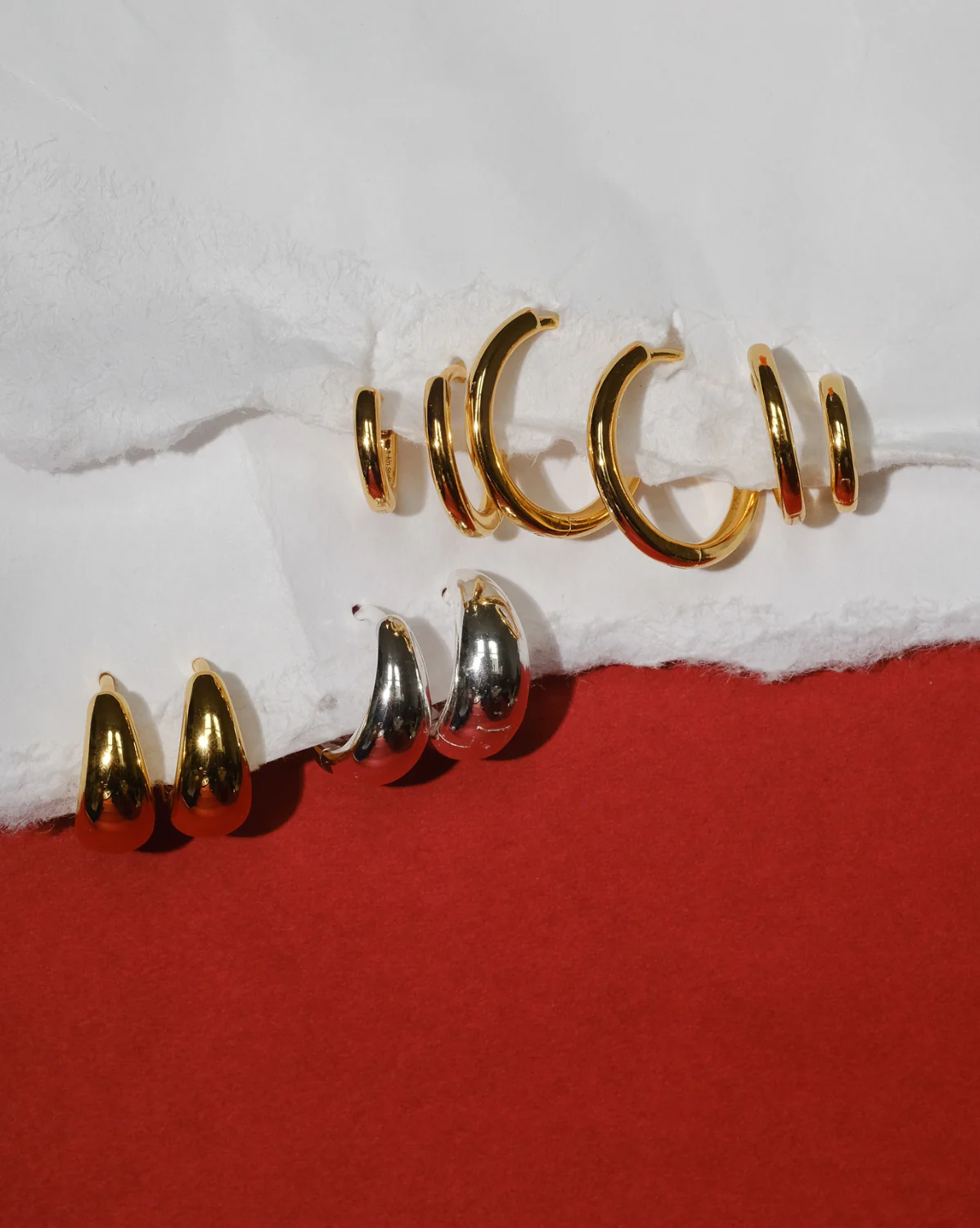 Clara Everyday Dome Hoops - Image 5