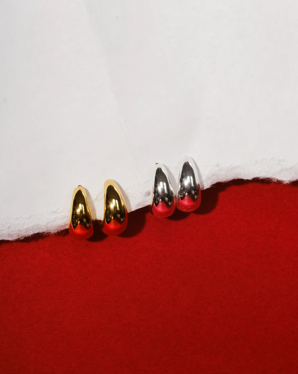 Clara Everyday Dome Hoops - Sterling Silver - Image 5