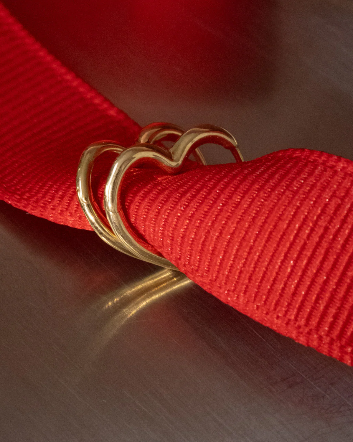 Croia Solid Gold Heart Huggie Hoops - Image 4