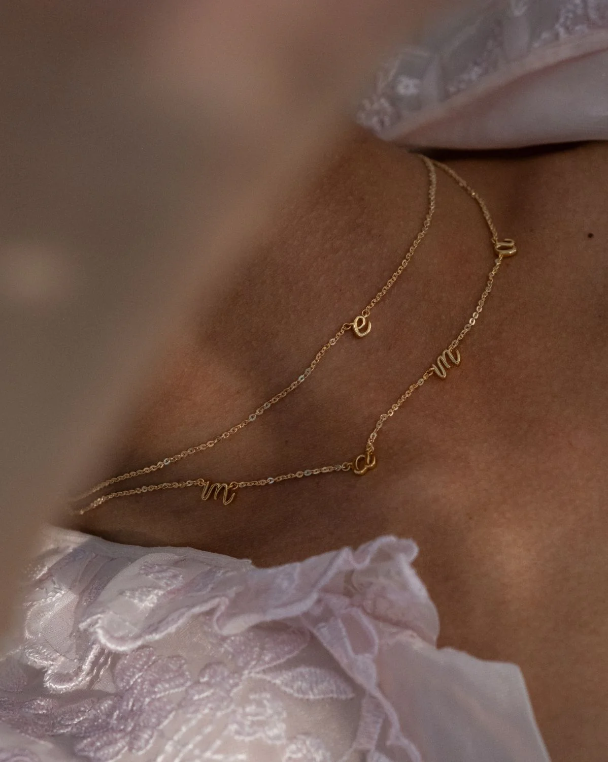 Custom Cursive Initial Necklace (up to 7 letters) - Image 6