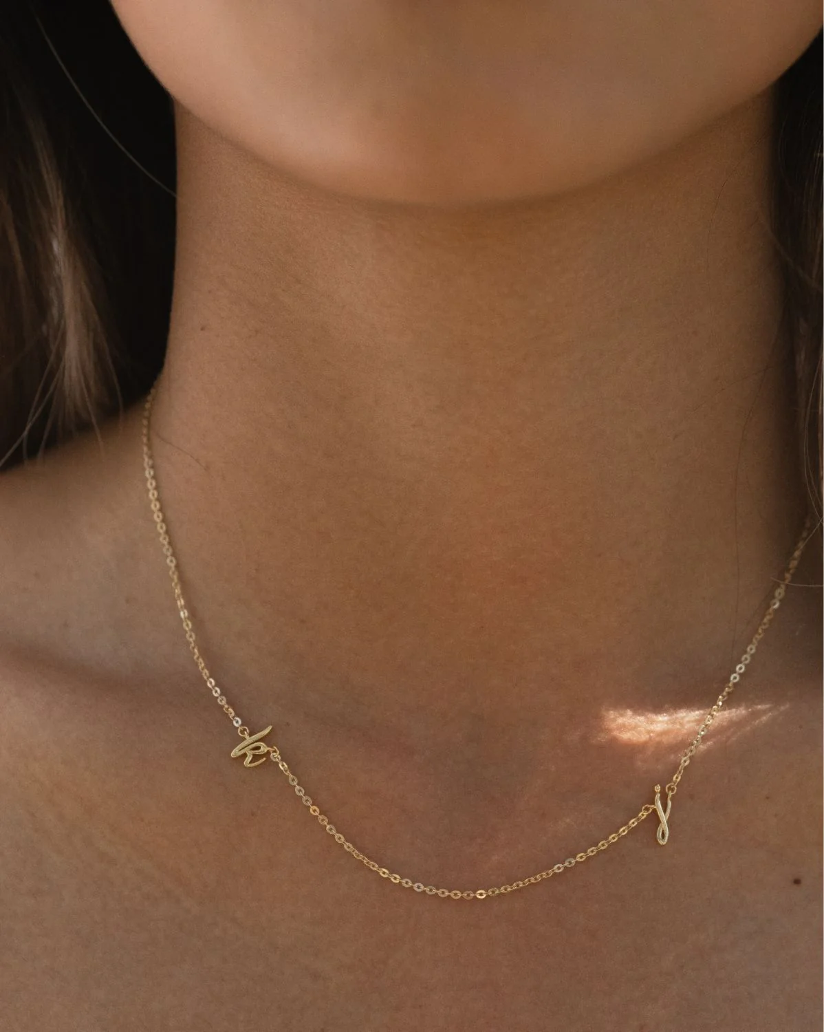 Custom Cursive Initial Necklace (up to 7 letters) - Image 7