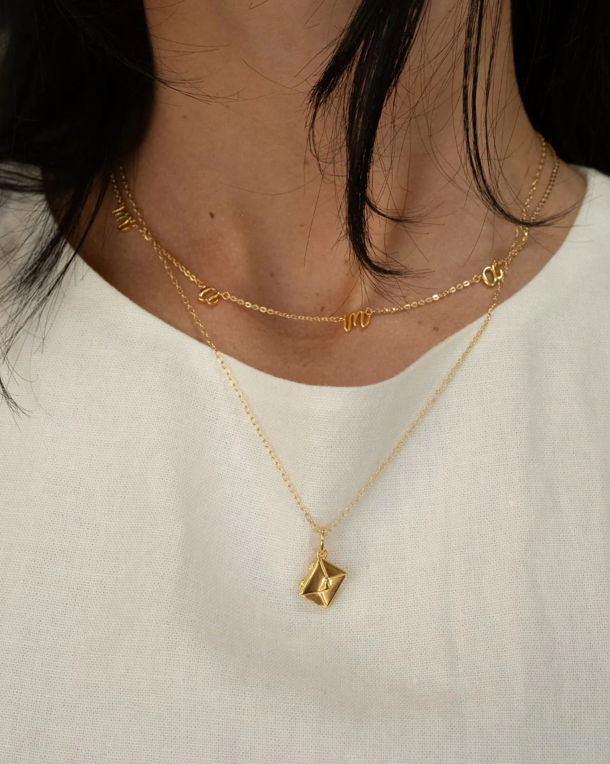 Custom Cursive Initial Necklace (up to 7 letters) - Image 8