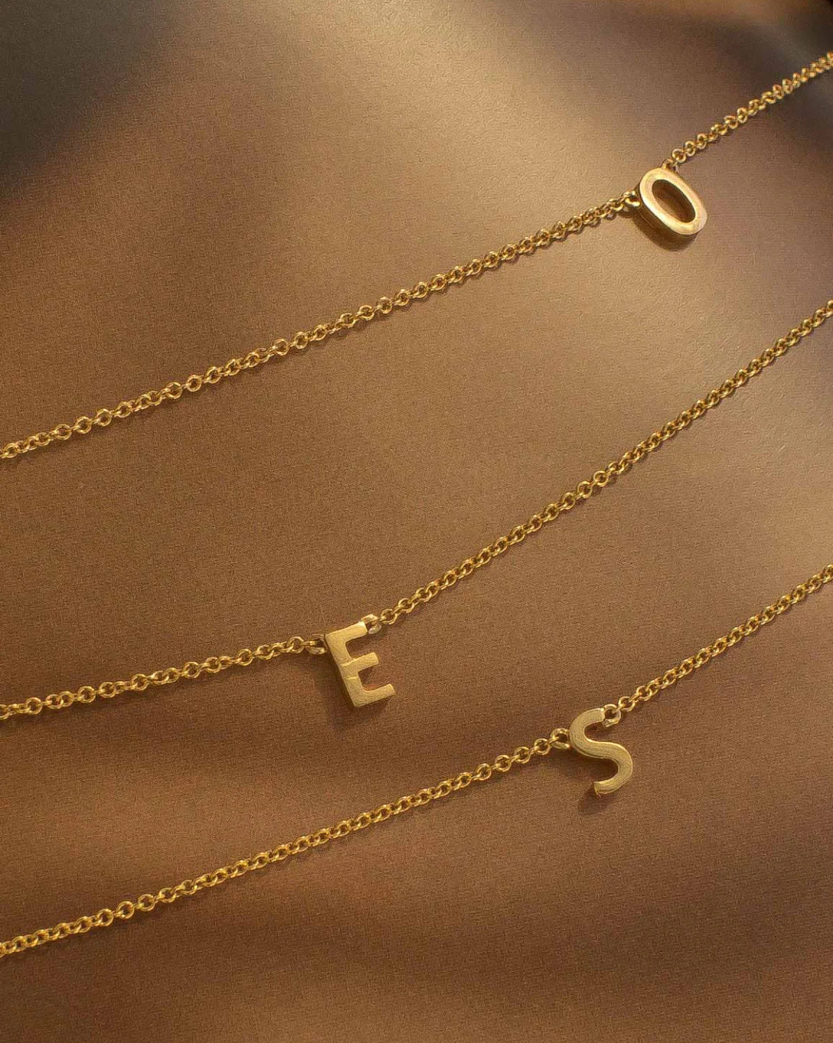 Custom Duo Initials Necklace - Image 4
