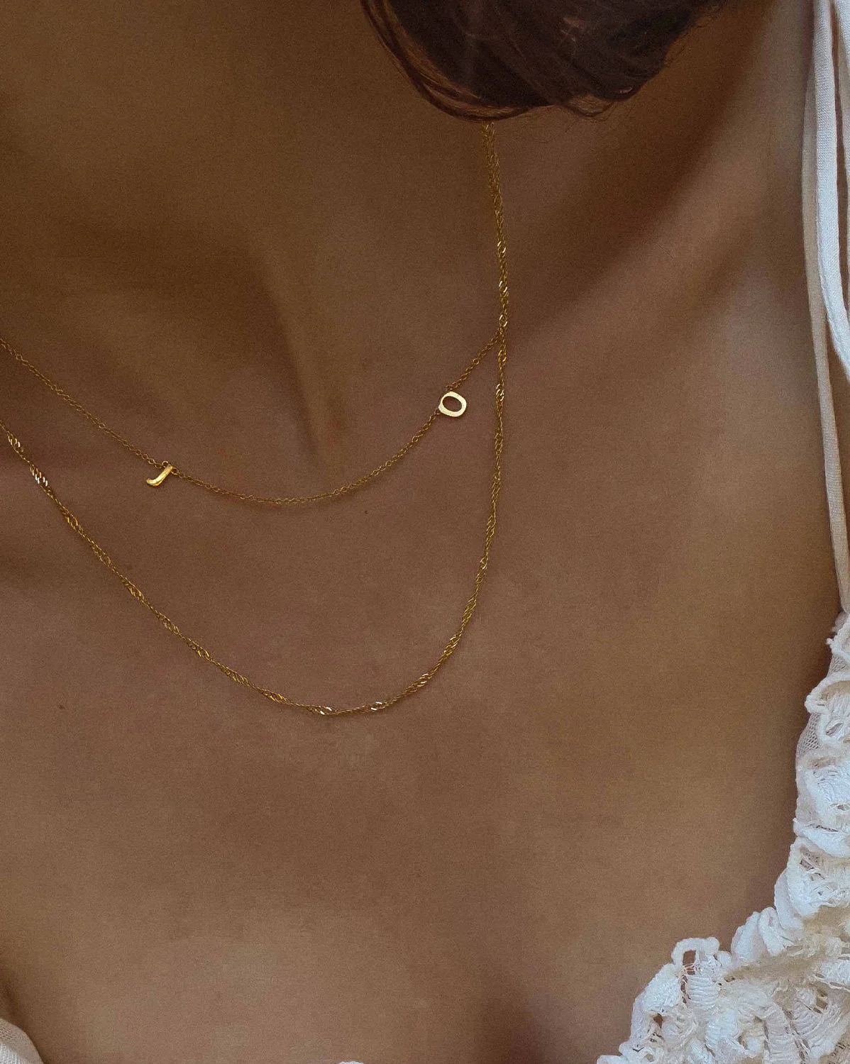 Custom Duo Initials Necklace - Image 6