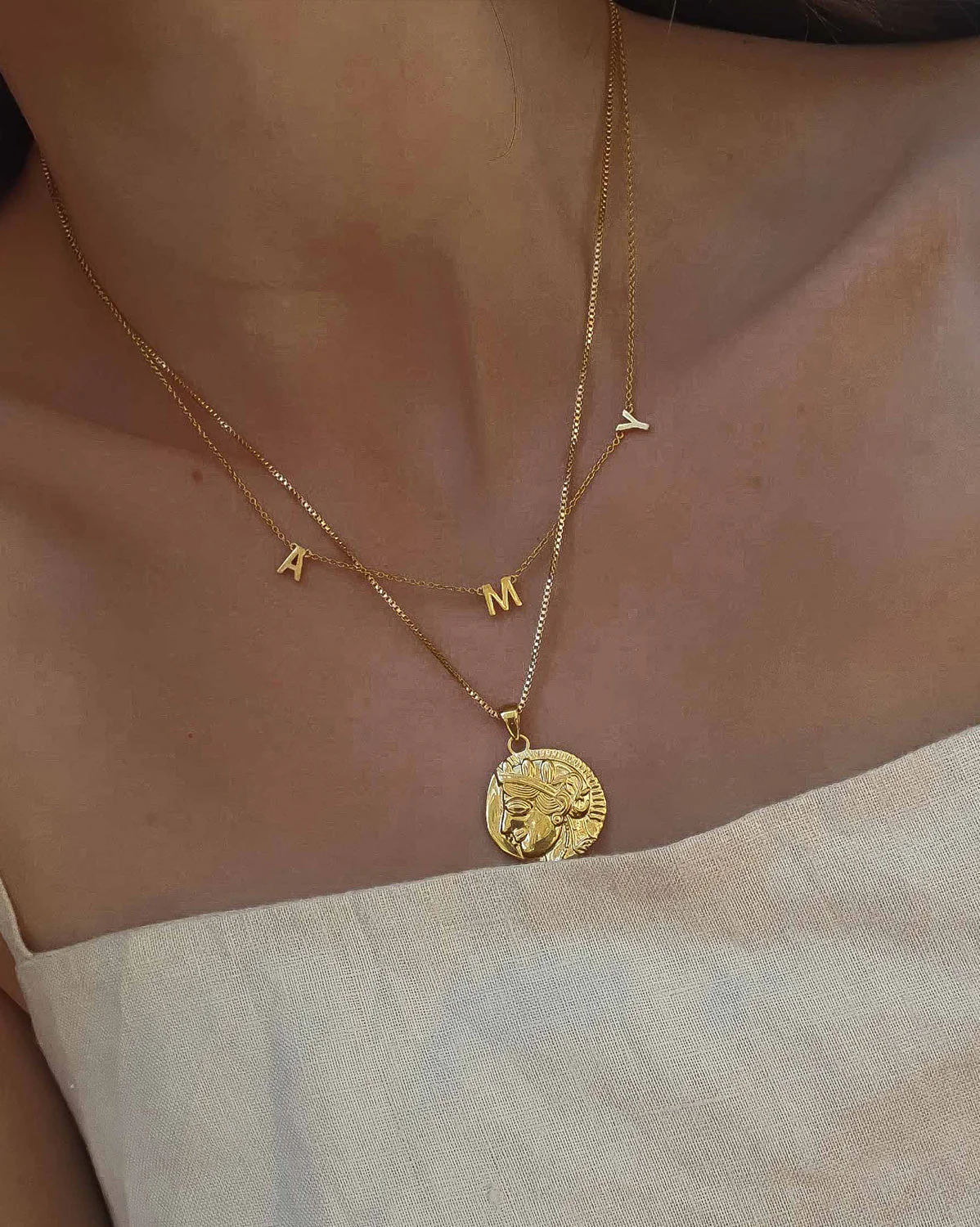 Custom Initial Necklace (3 to 7 Letters) - Image 10