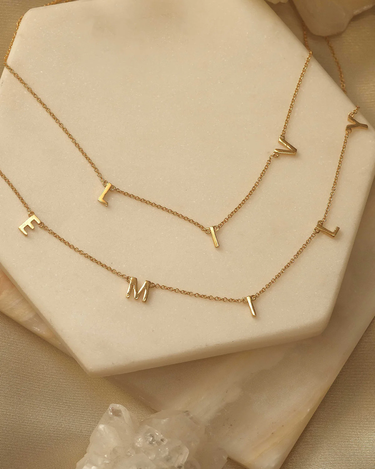 Custom Initial Necklace (3 to 7 Letters) - Image 11