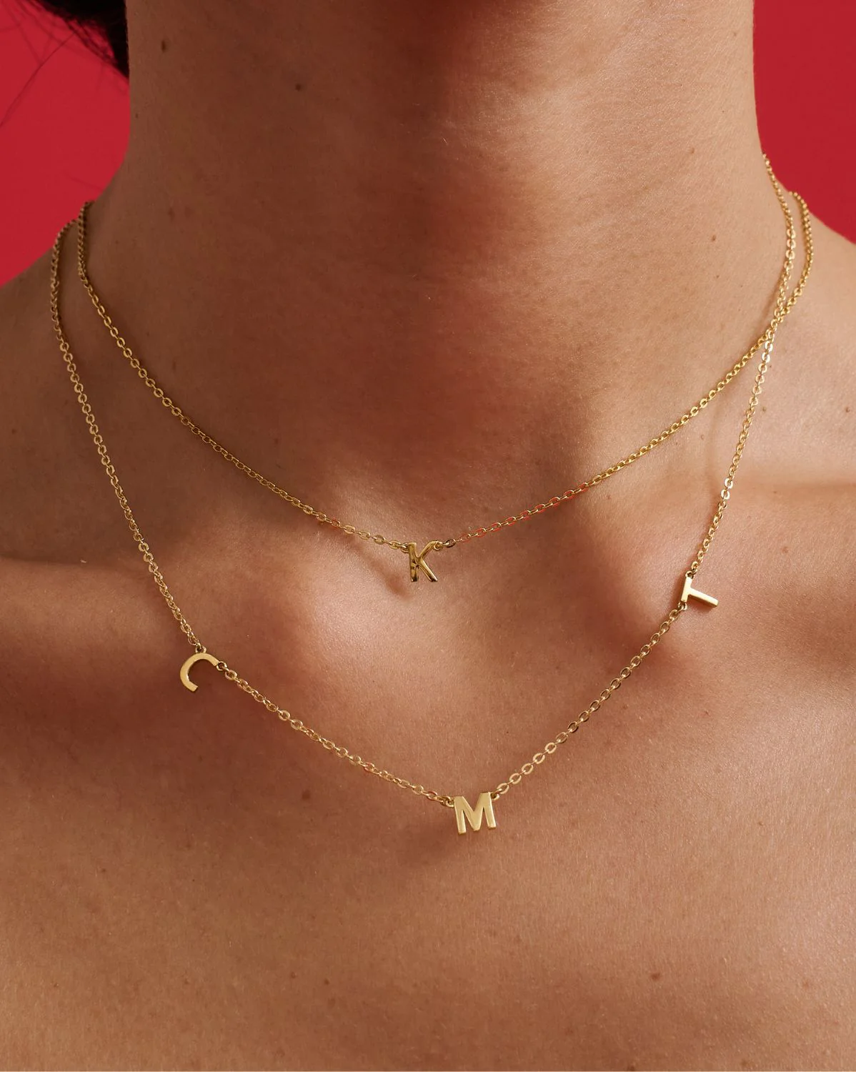 Custom Initial Necklace (3 to 7 Letters) - Image 13