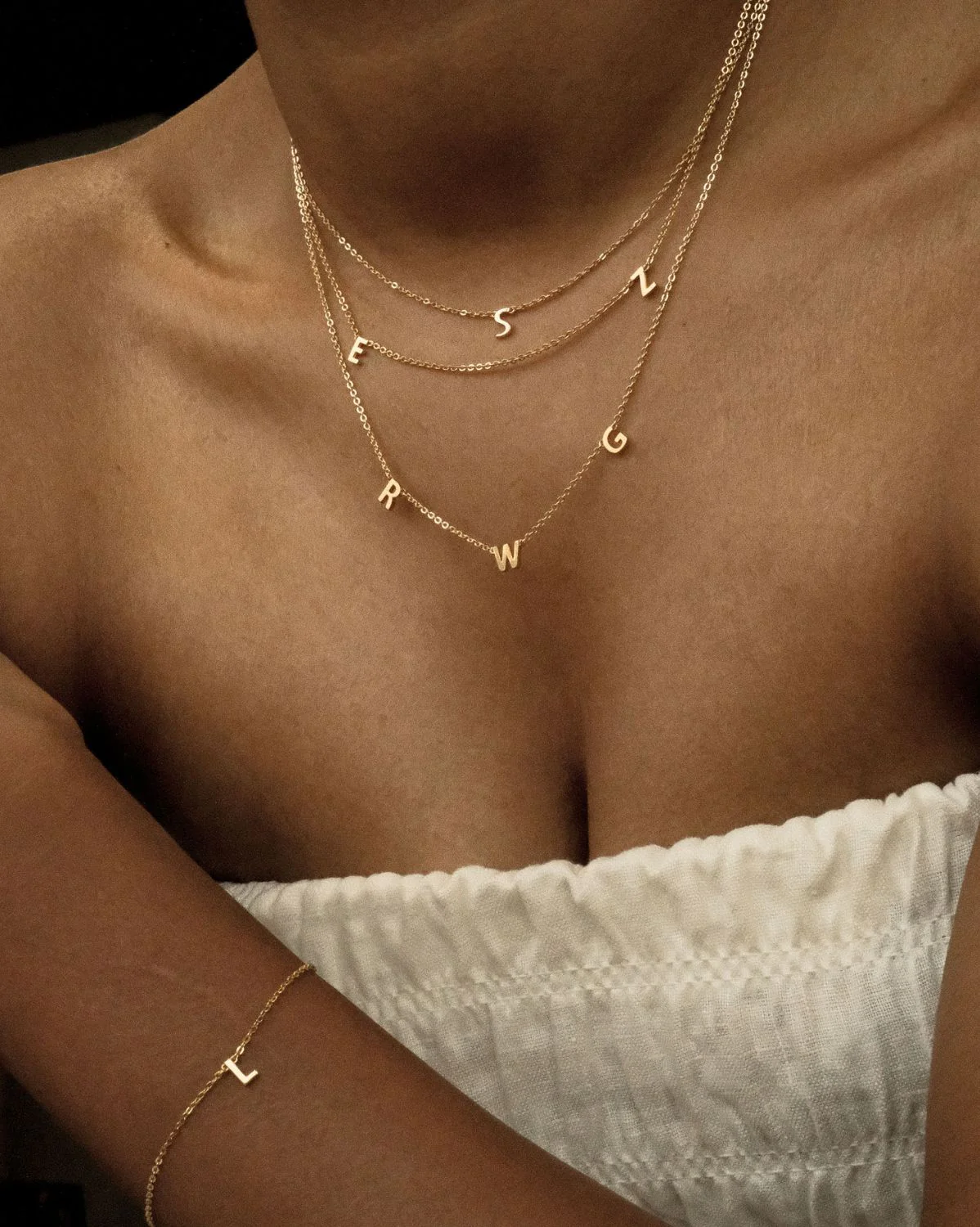 Custom Initial Necklace (3 to 7 Letters) - Image 15