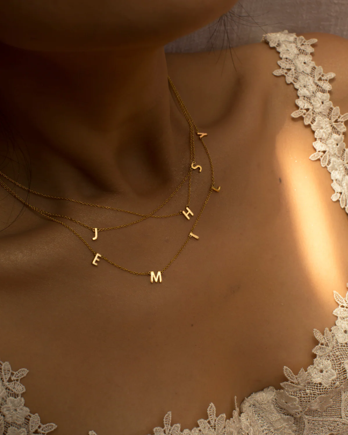 Custom Initial Necklace (3 to 7 Letters) - Image 8