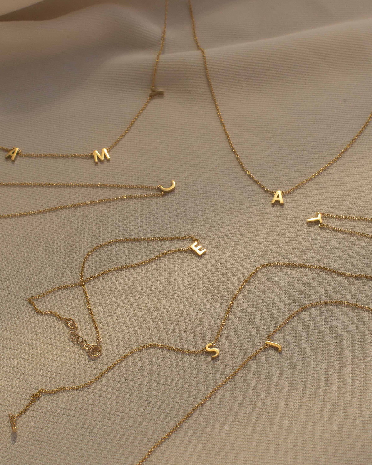 Custom Single Initial Necklace - Image 12