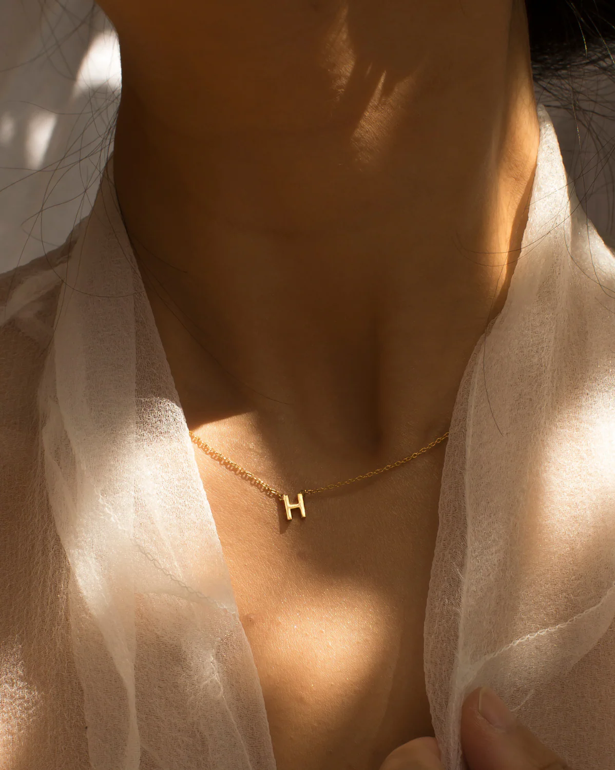 Custom Single Initial Necklace - Image 13