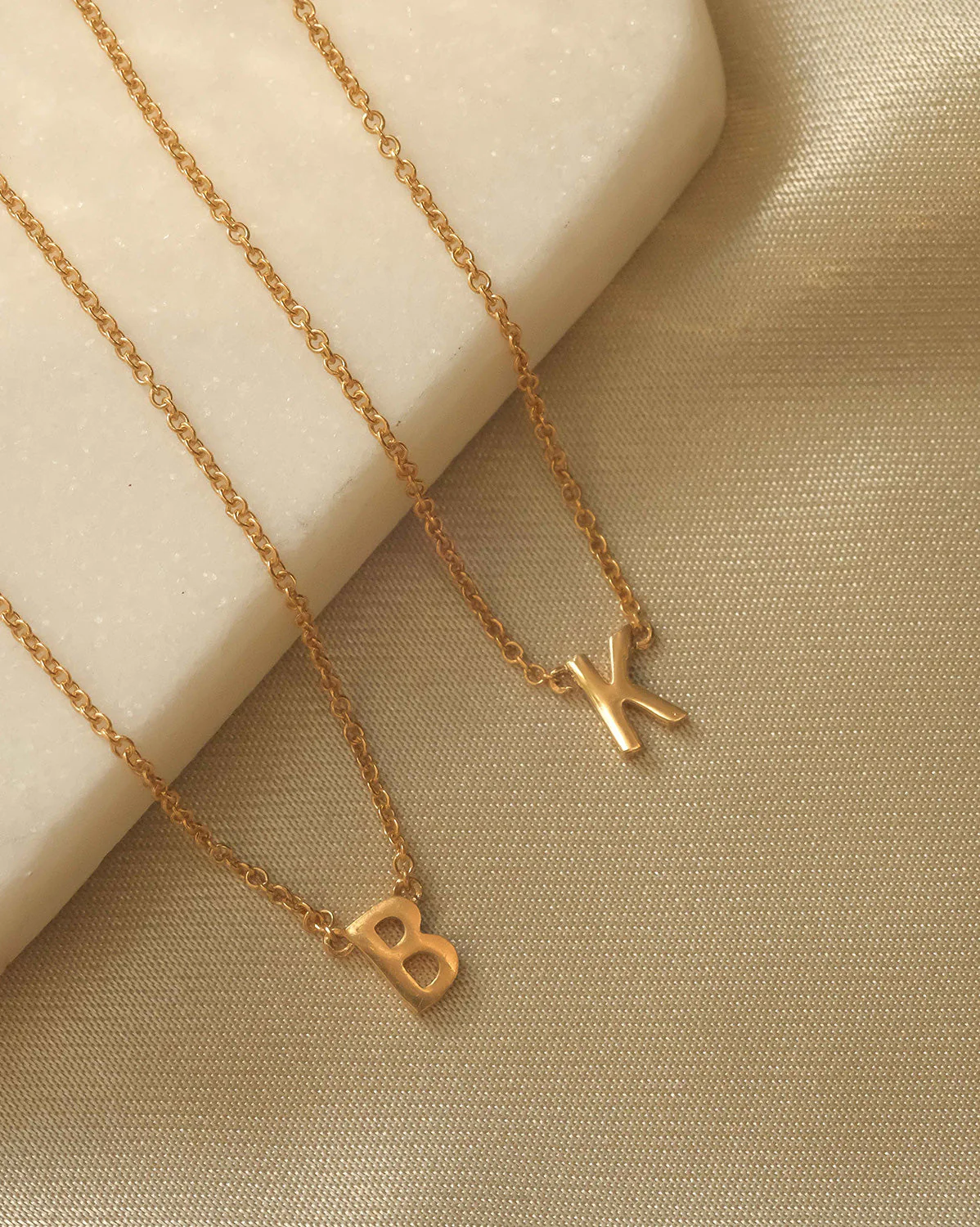 Custom Single Initial Necklace - Image 4