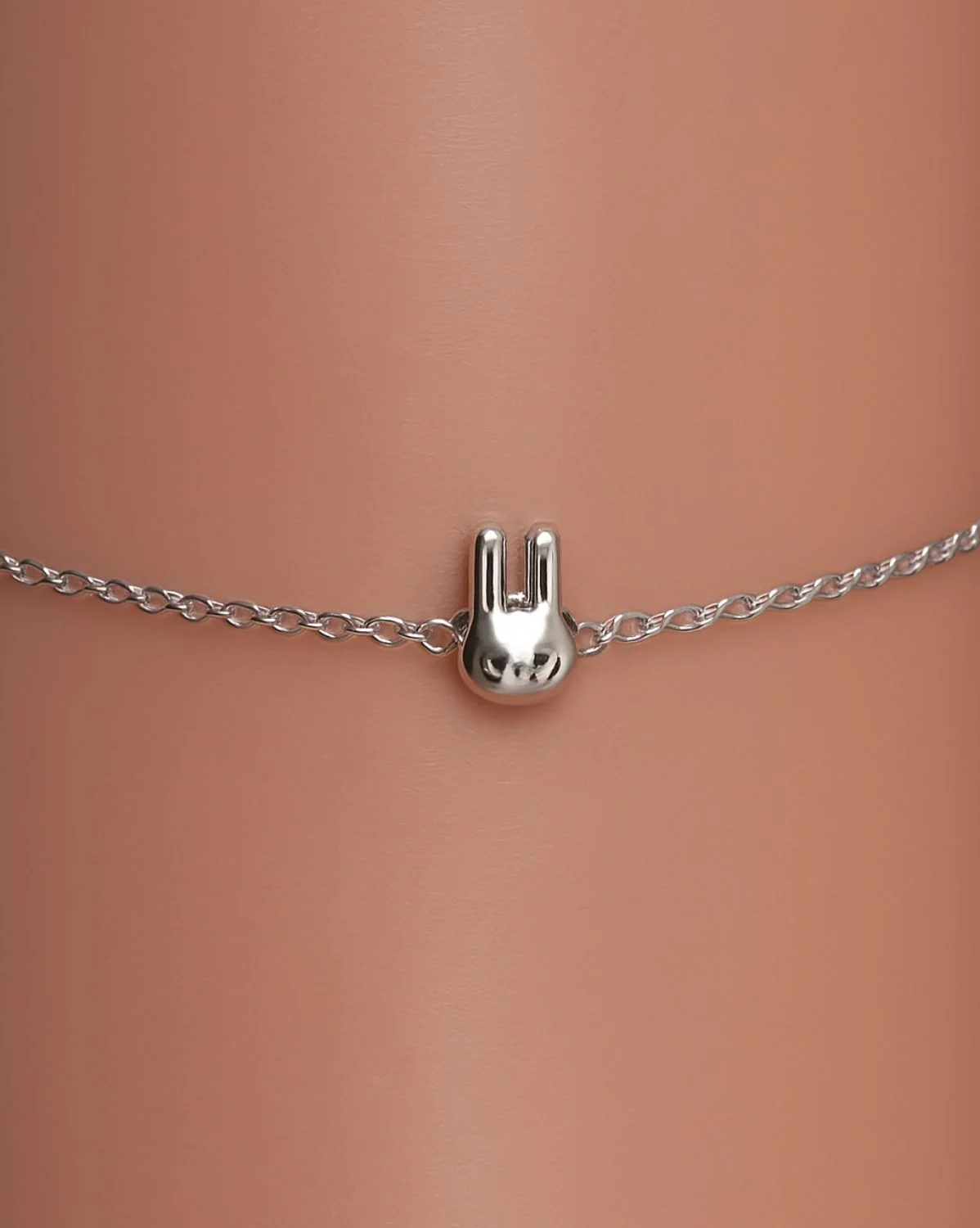 Dainty Bunny Bracelet - Sterling Silver - Image 3