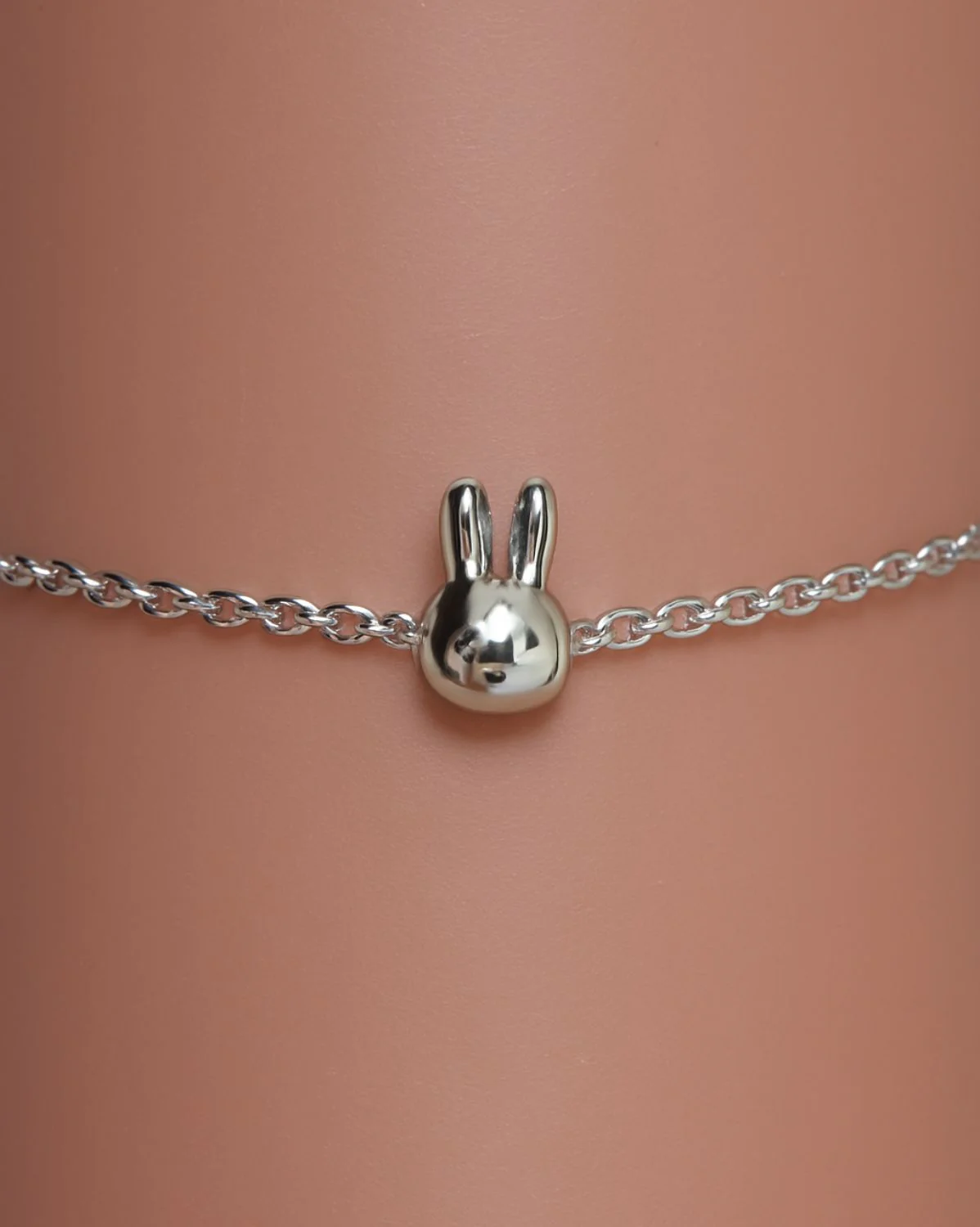Dainty Bunny Bracelet - Sterling Silver - Image 4