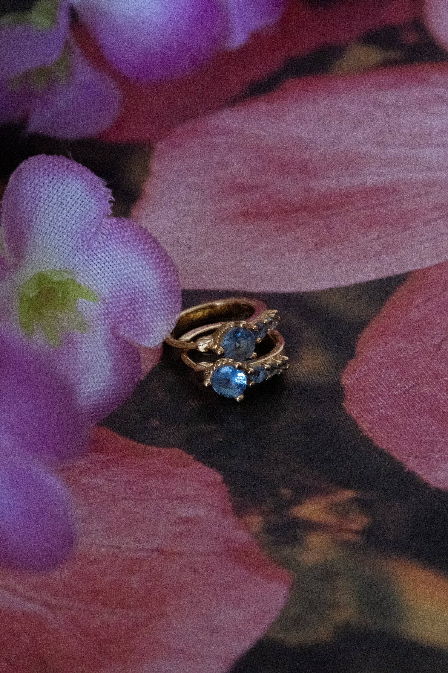 Darcy Hoops - Aquamarine CZ - Image 5