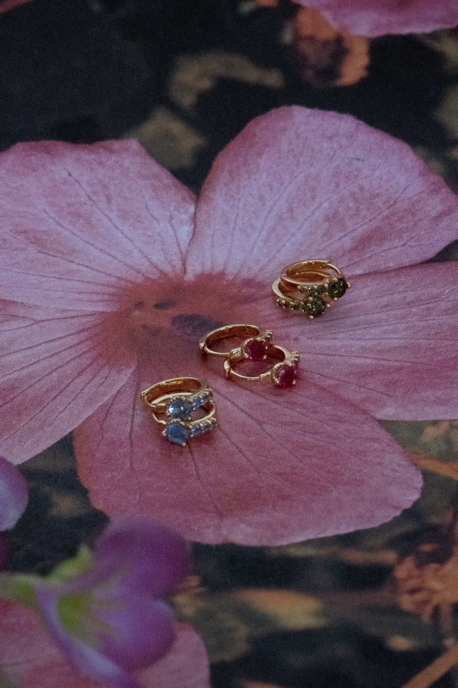 Darcy Hoops - Aquamarine CZ - Image 6