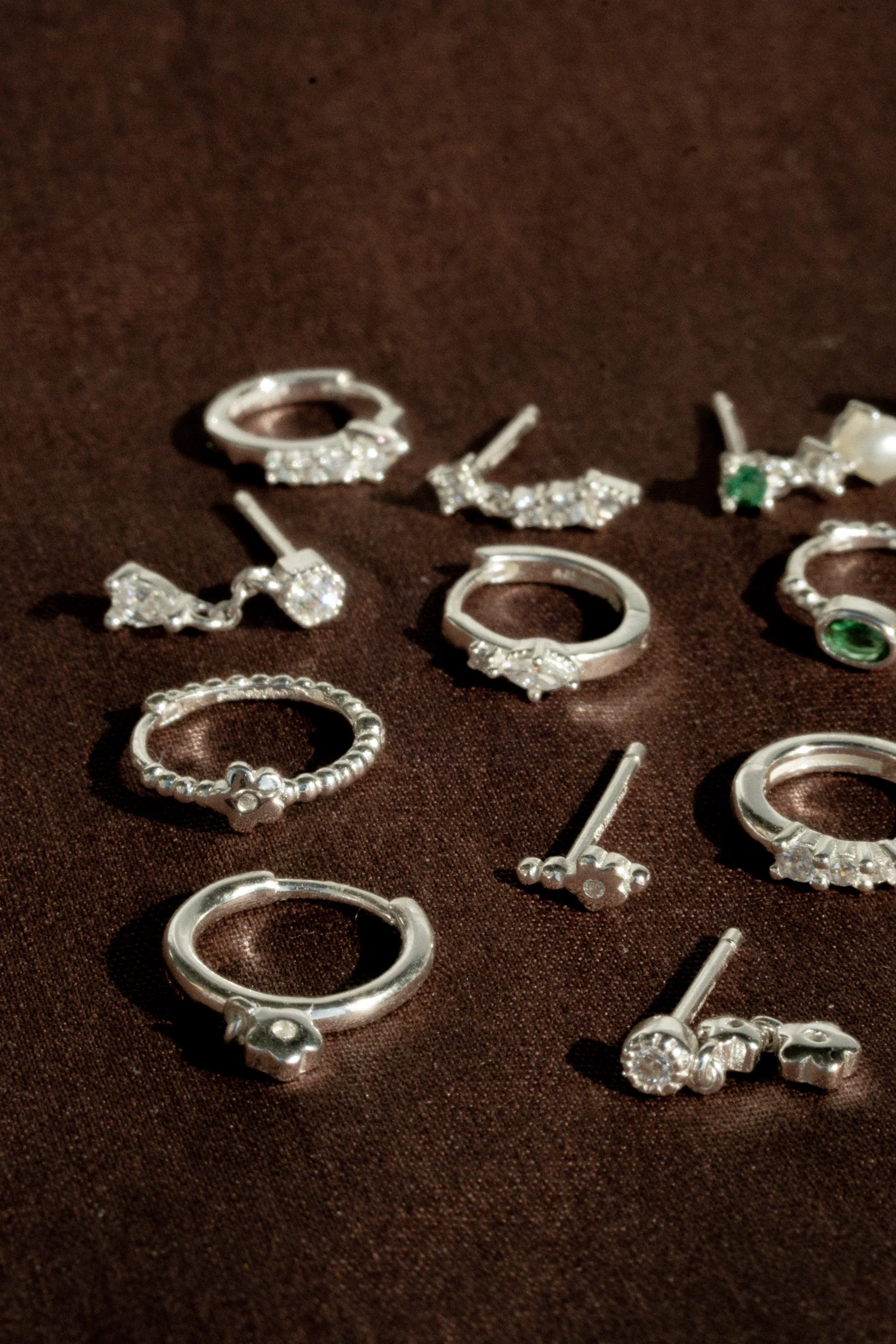 Darcy Vintage Earrings Set - Sterling Silver - Image 7
