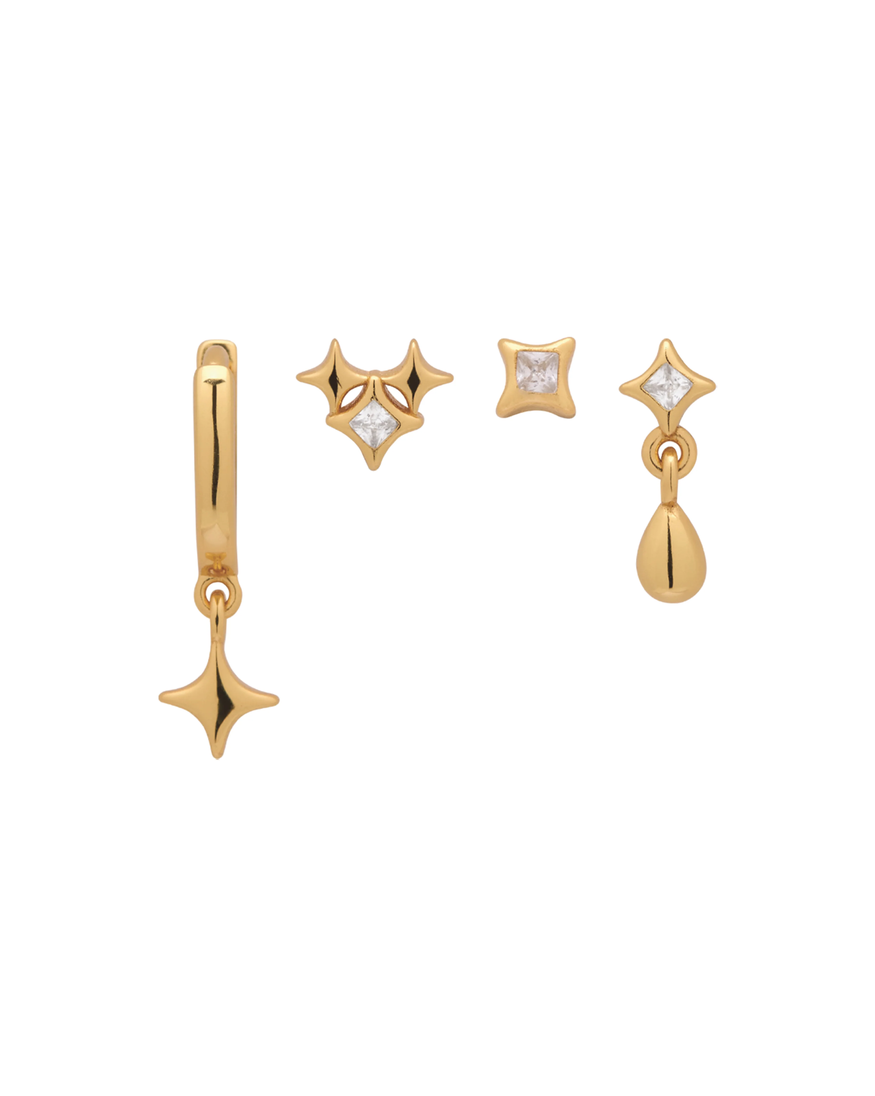 Edward Sparkle Earrings Set