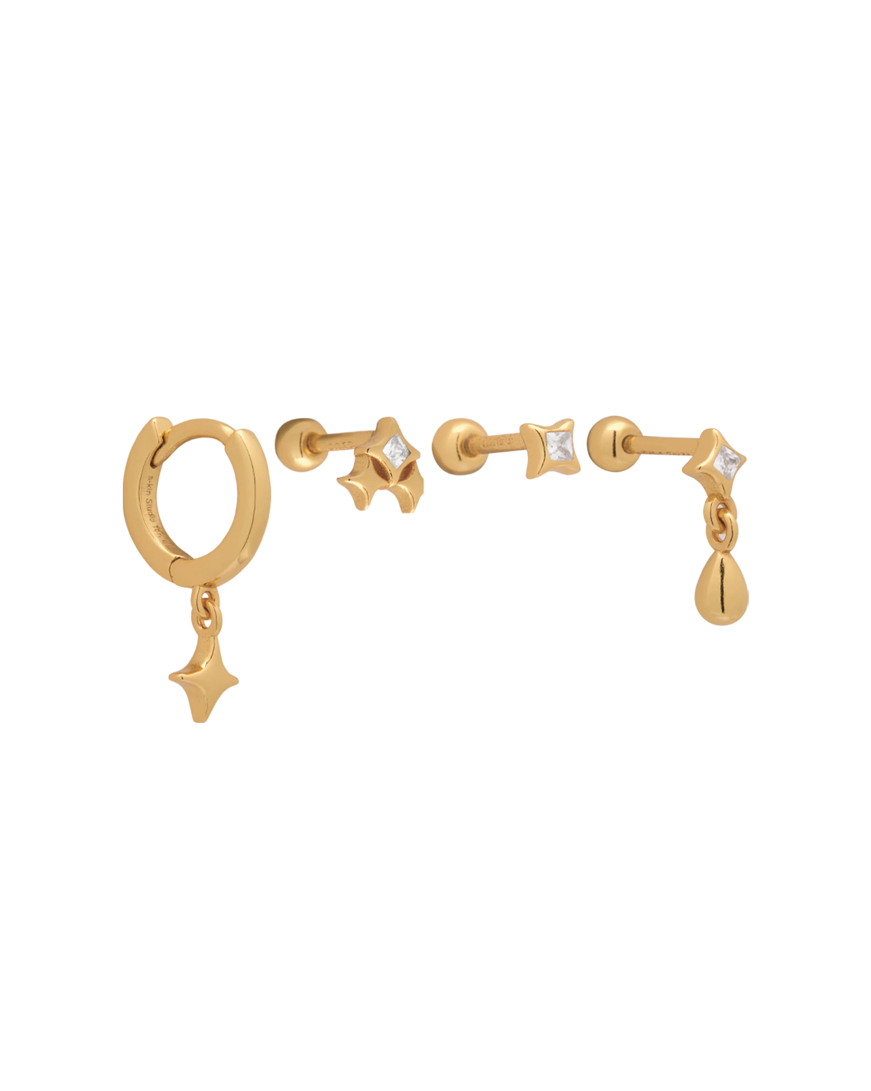 Edward Sparkle Earrings Set - Image 10