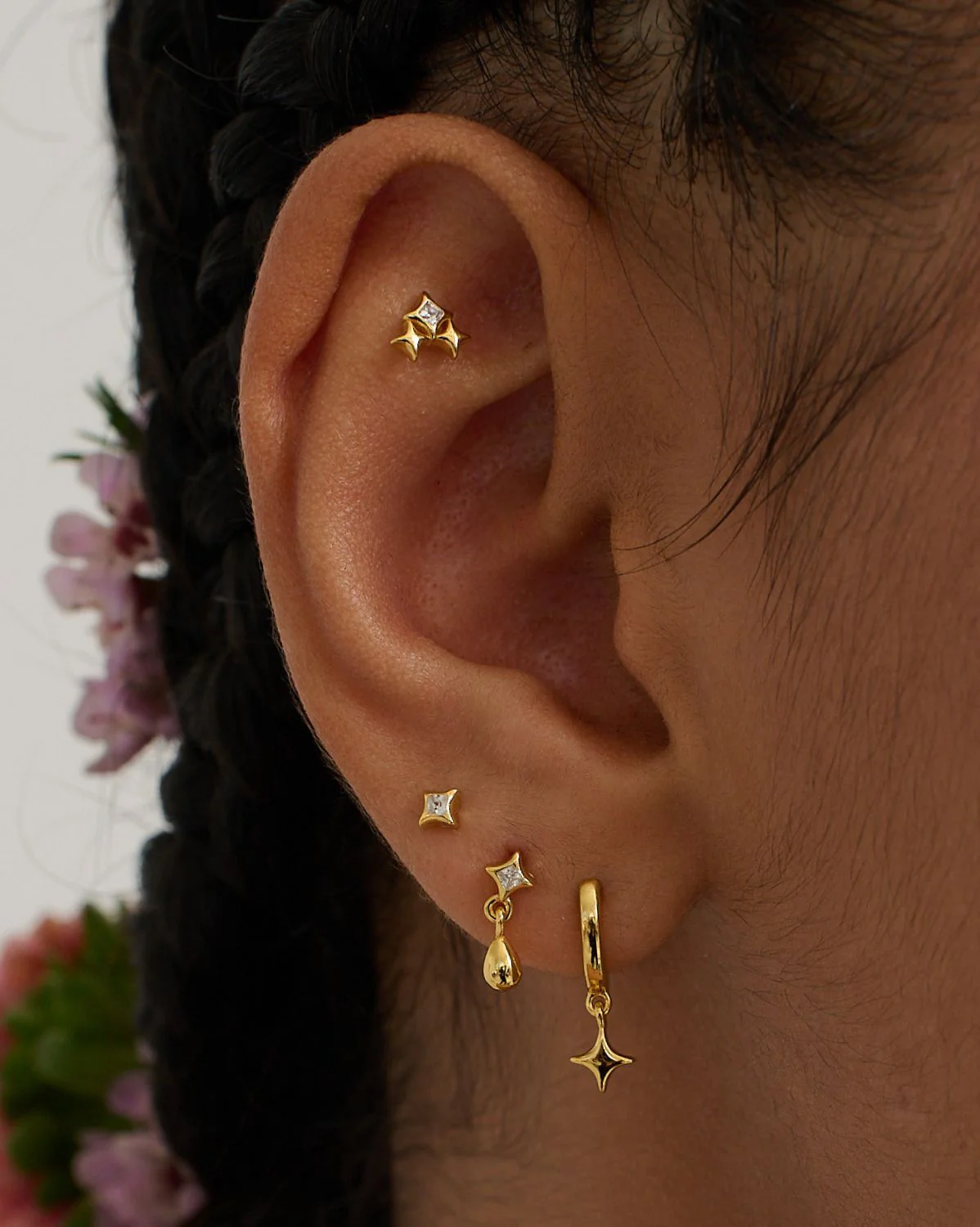 Edward Sparkle Earrings Set - Image 6