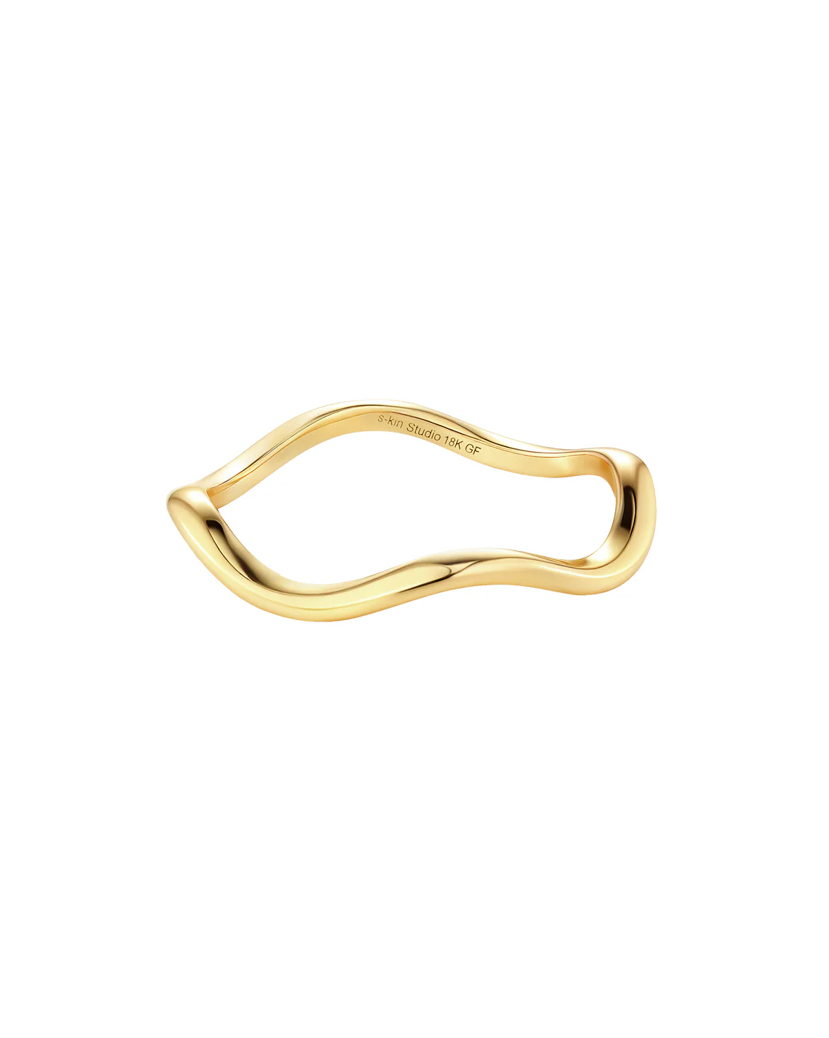 Elena Fine Wavy Ring