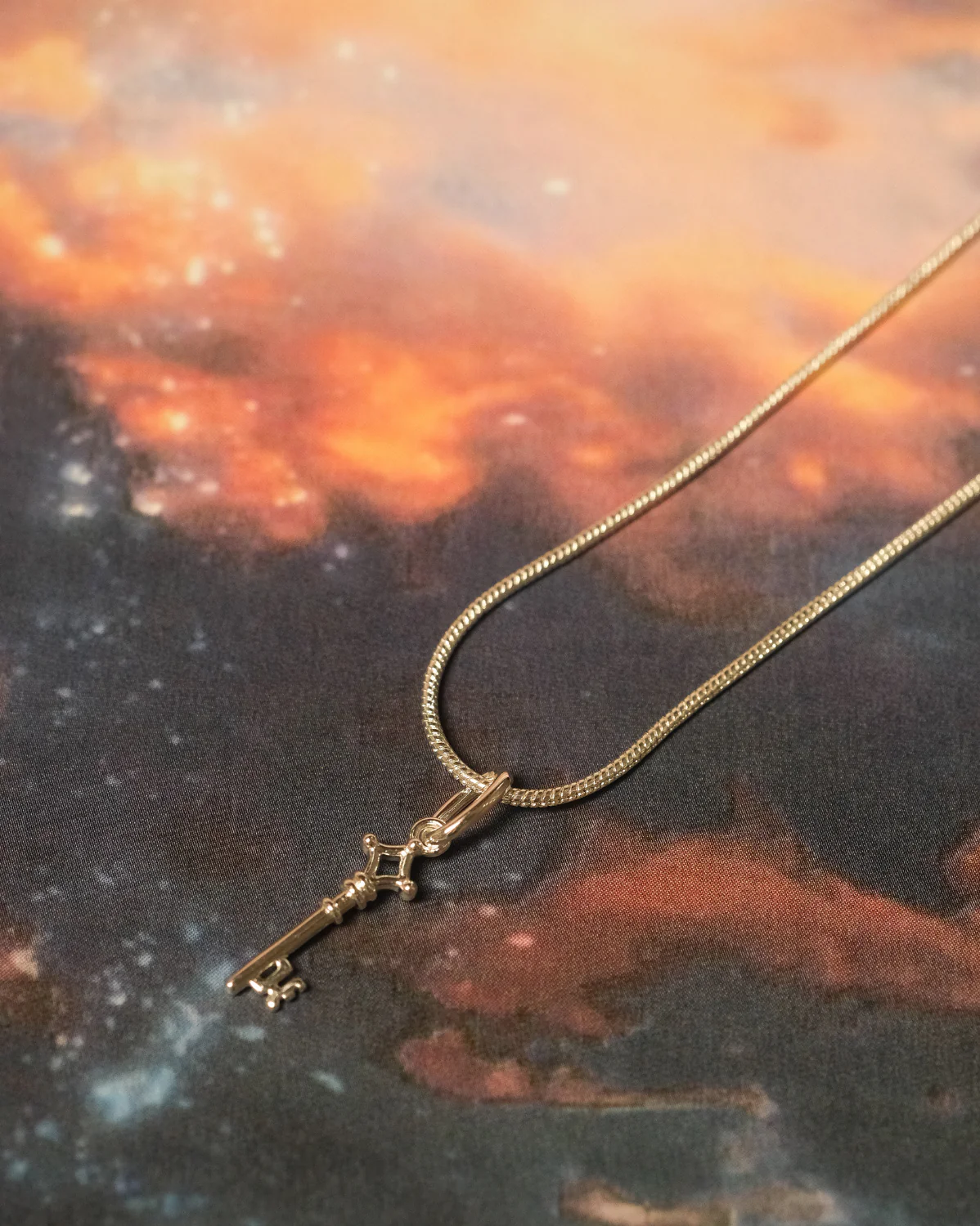 Eren’s Key Necklace - Sterling Silver - Image 2
