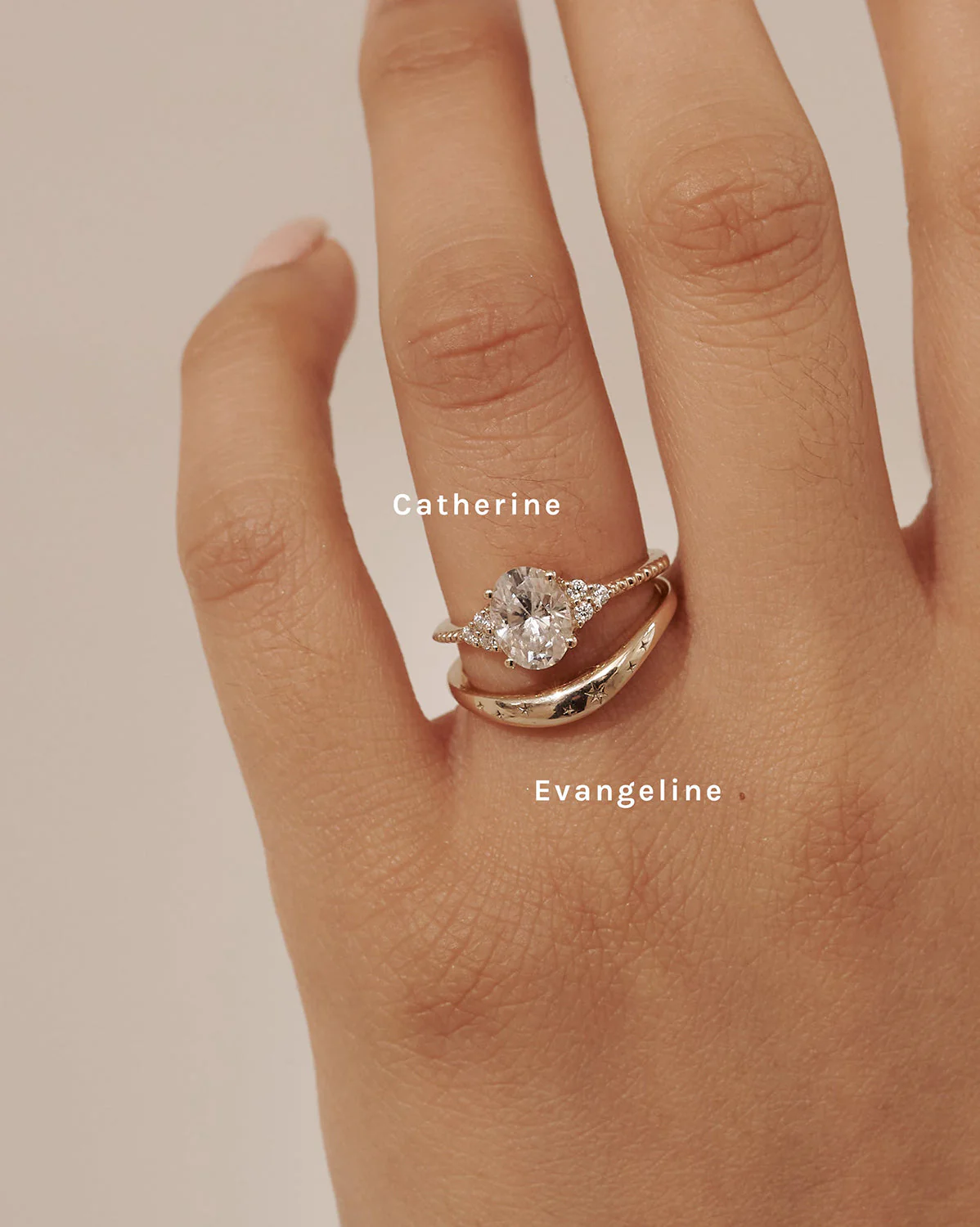 Evangeline Curved Ring - Sterling Silver - Image 8