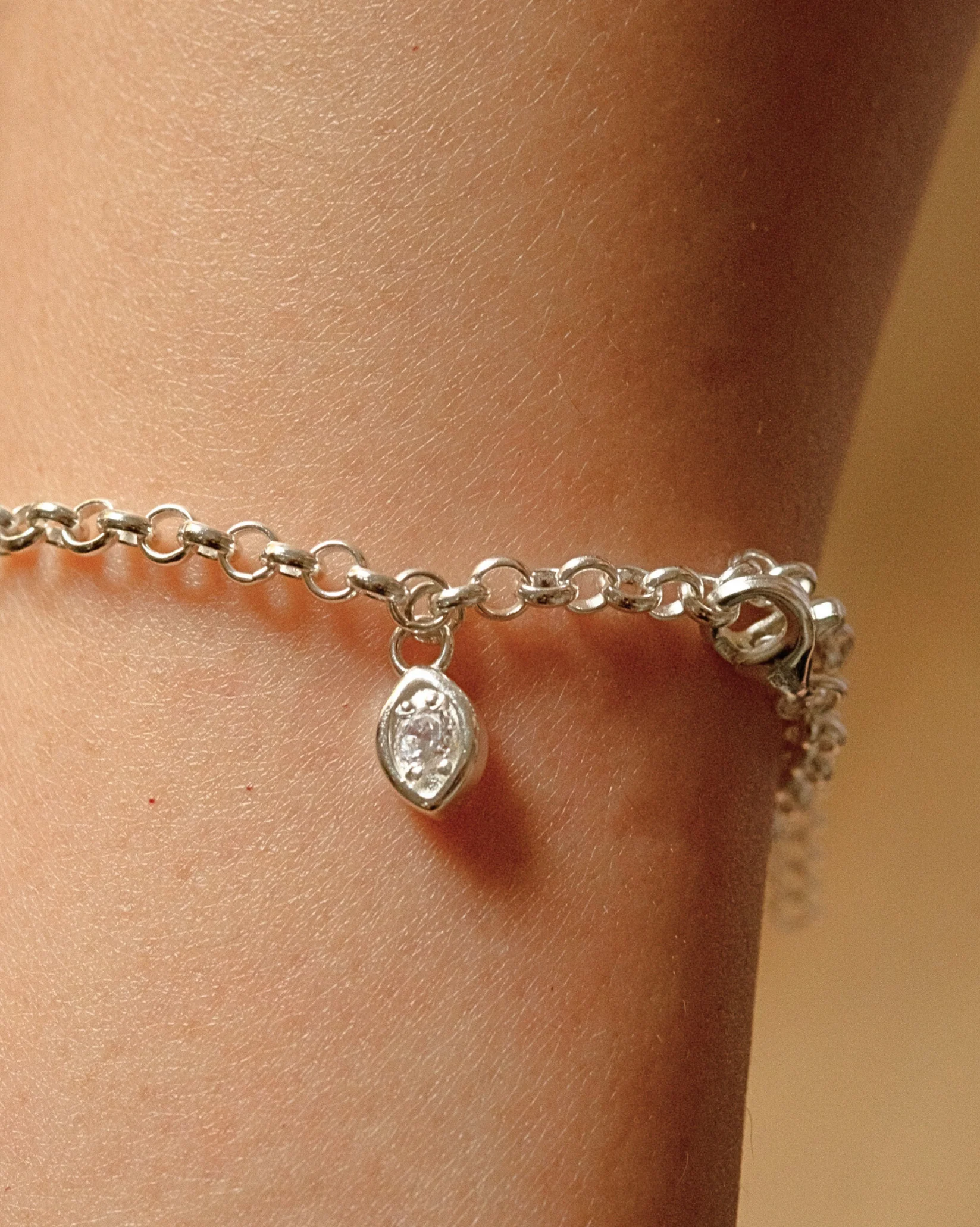 Evil Eye Charm - Sterling Silver - Image 4