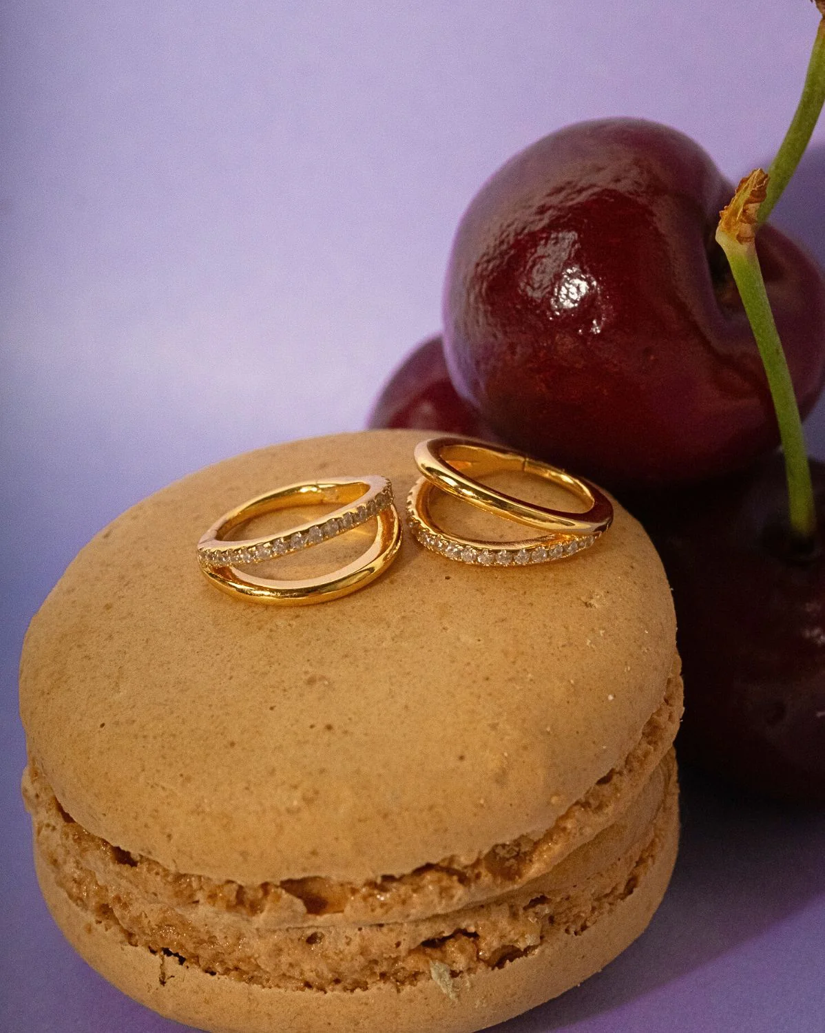 Faye Pave Clicker Hoops - Image 3
