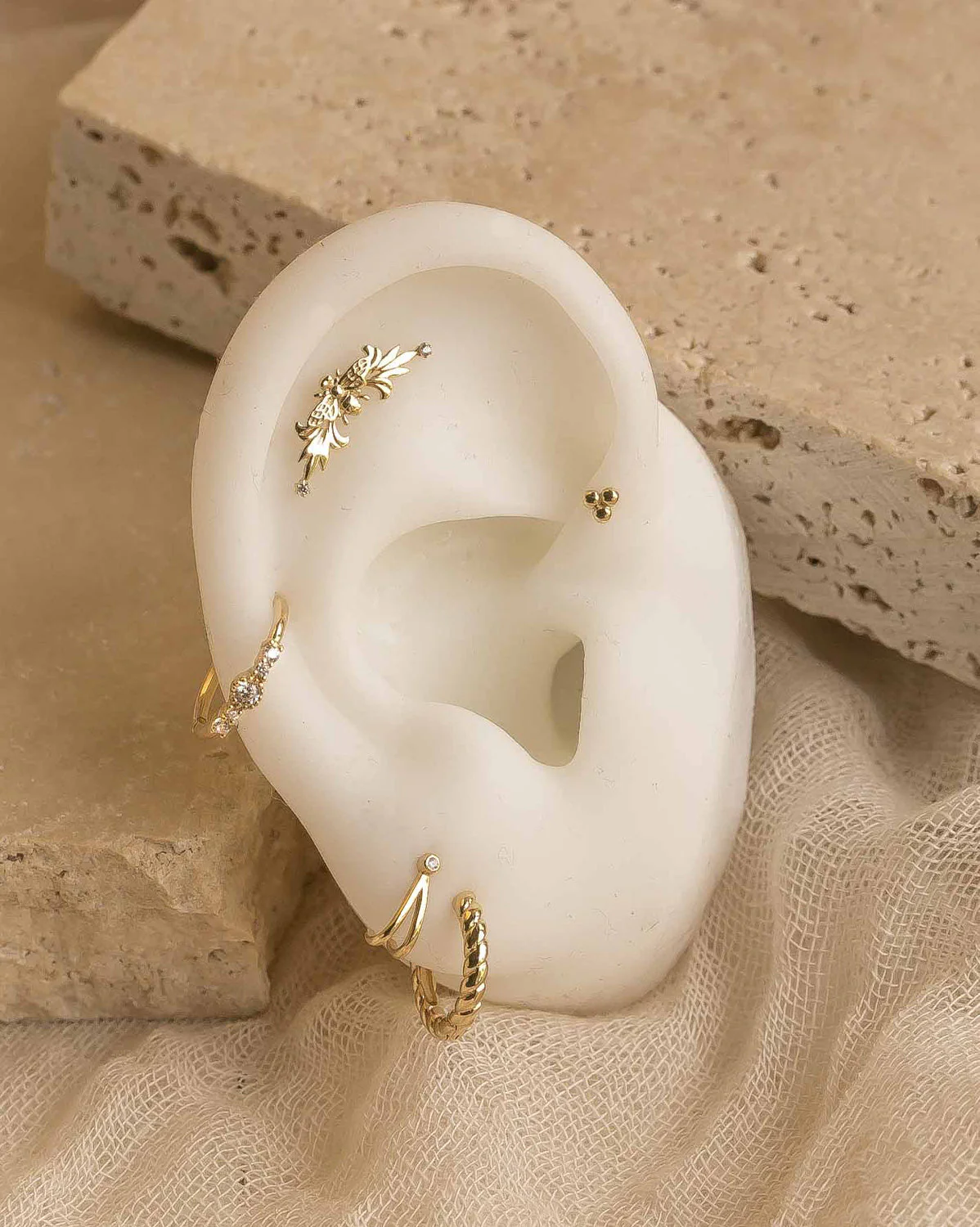 Faye Wishbone Single Stud - Image 6