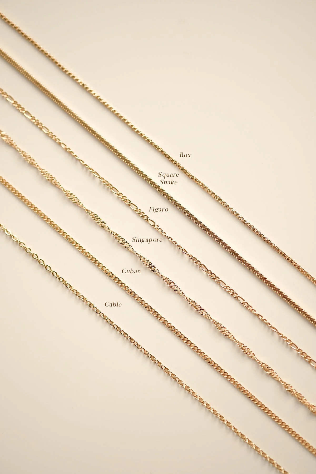 Figaro Chain Necklace - Image 5