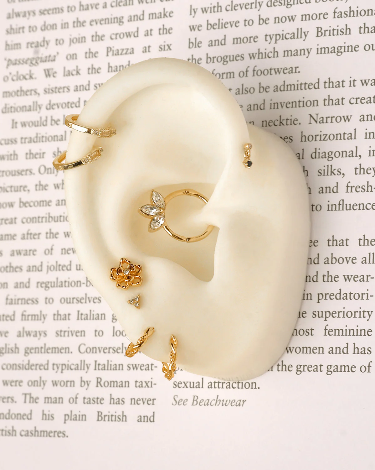 Fleur Petite Stud - Image 3