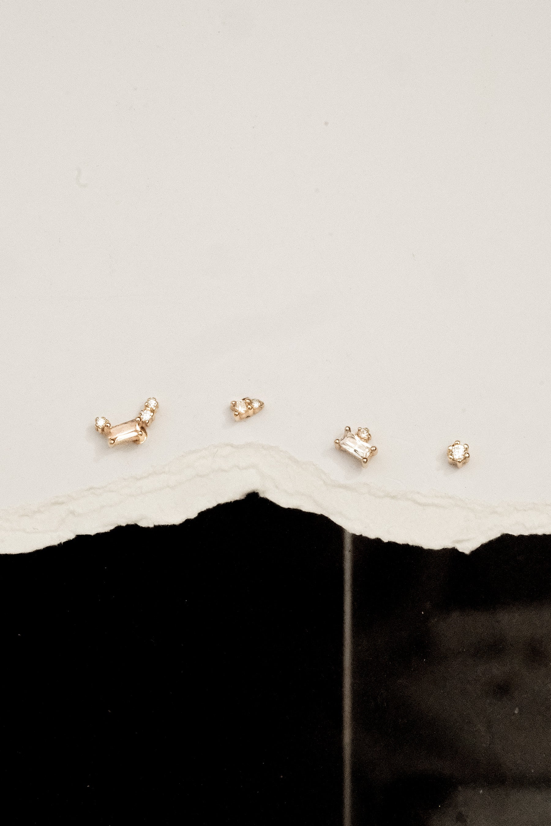 Gatsby Topaz Crystal Earrings Set - Image 9
