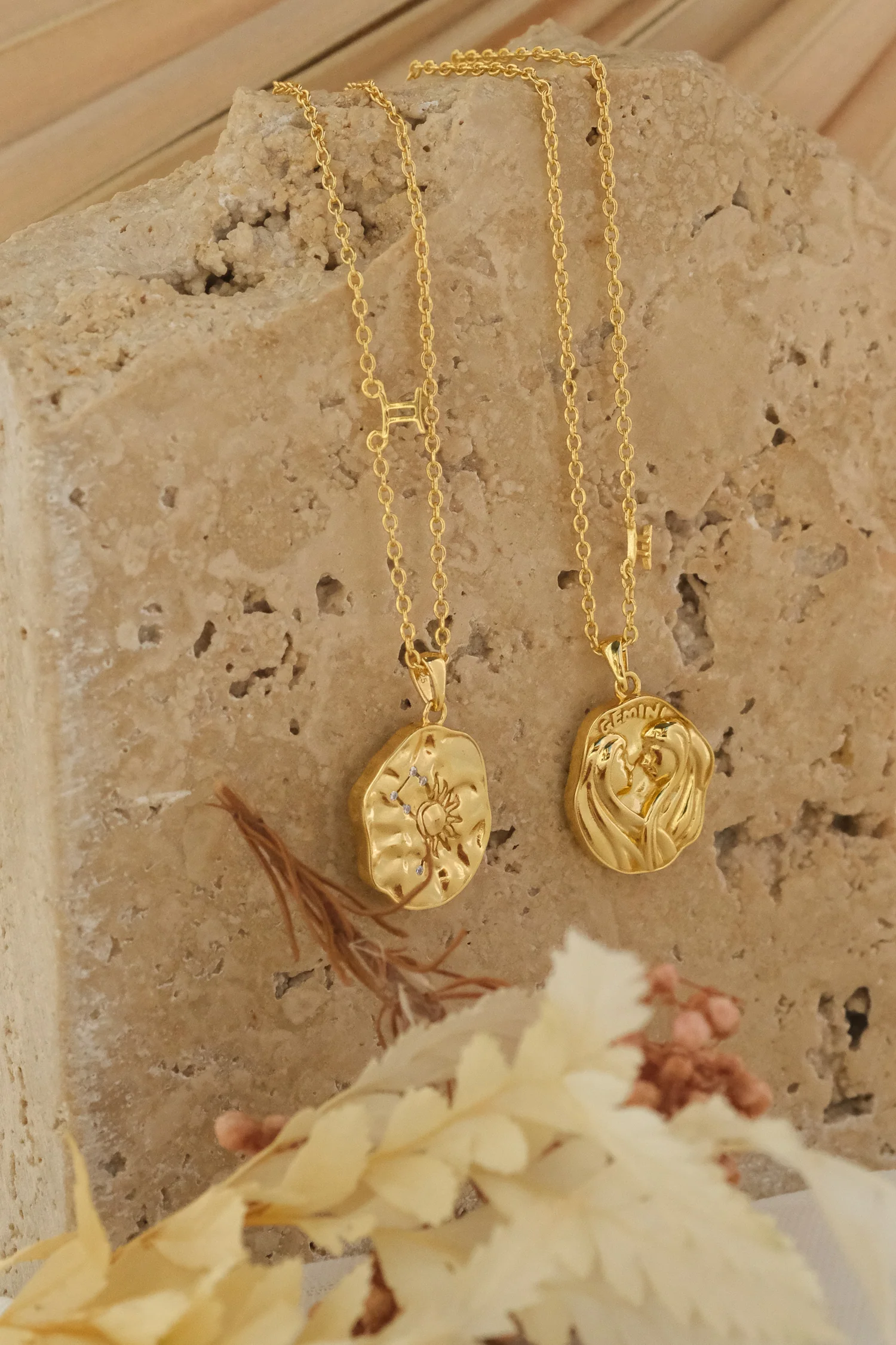 Gemini II Zodiac Necklace - Image 4