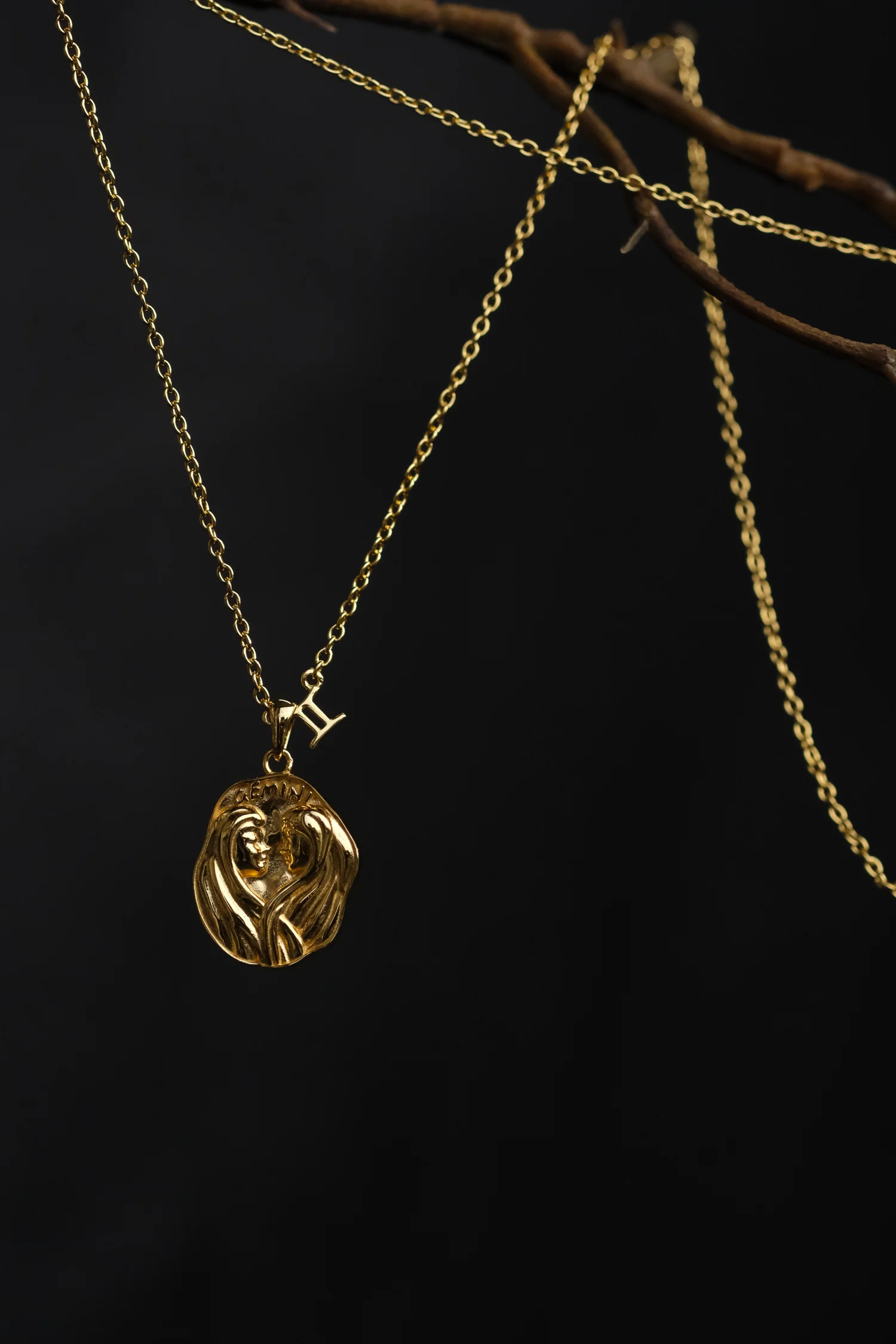 Gemini II Zodiac Necklace - Image 5