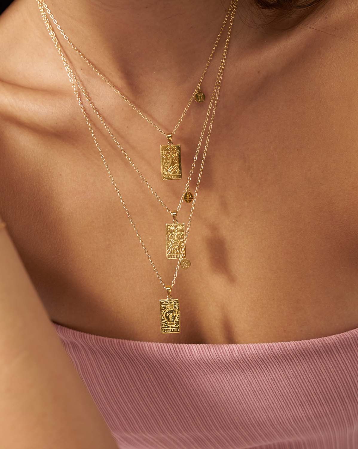 Gemini Zodiac Necklace - Image 10