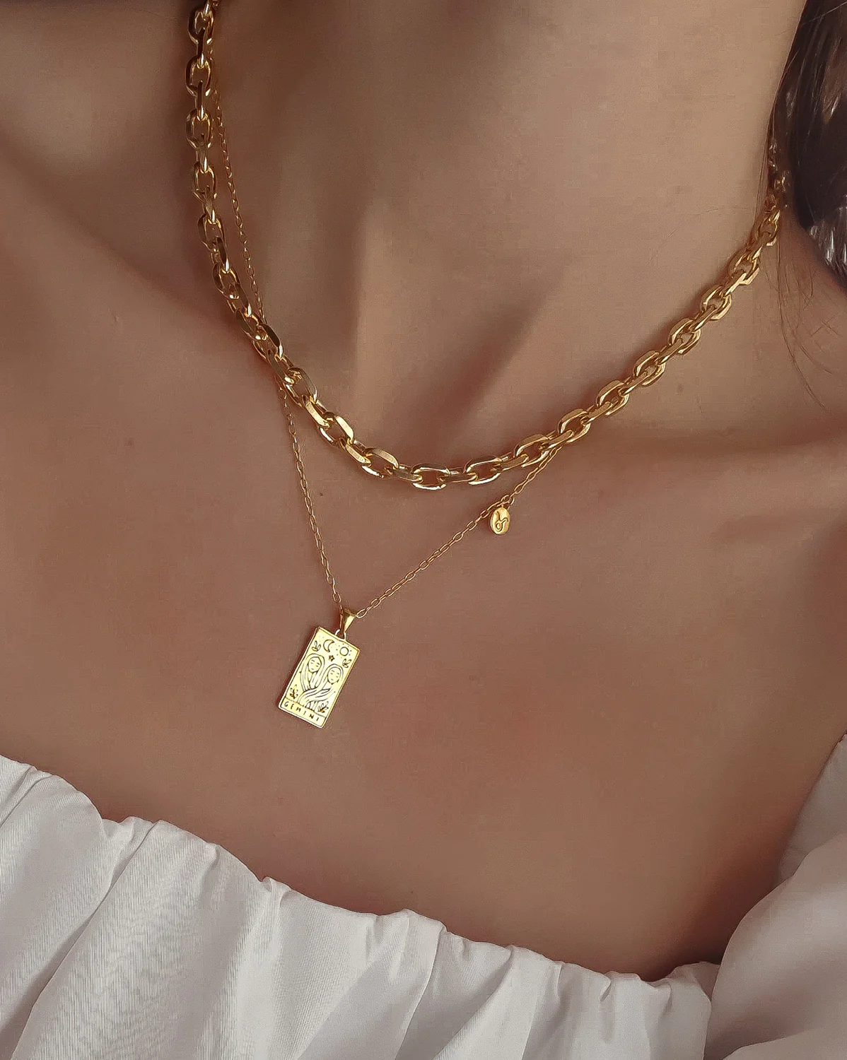Gemini Zodiac Pendant - Image 3