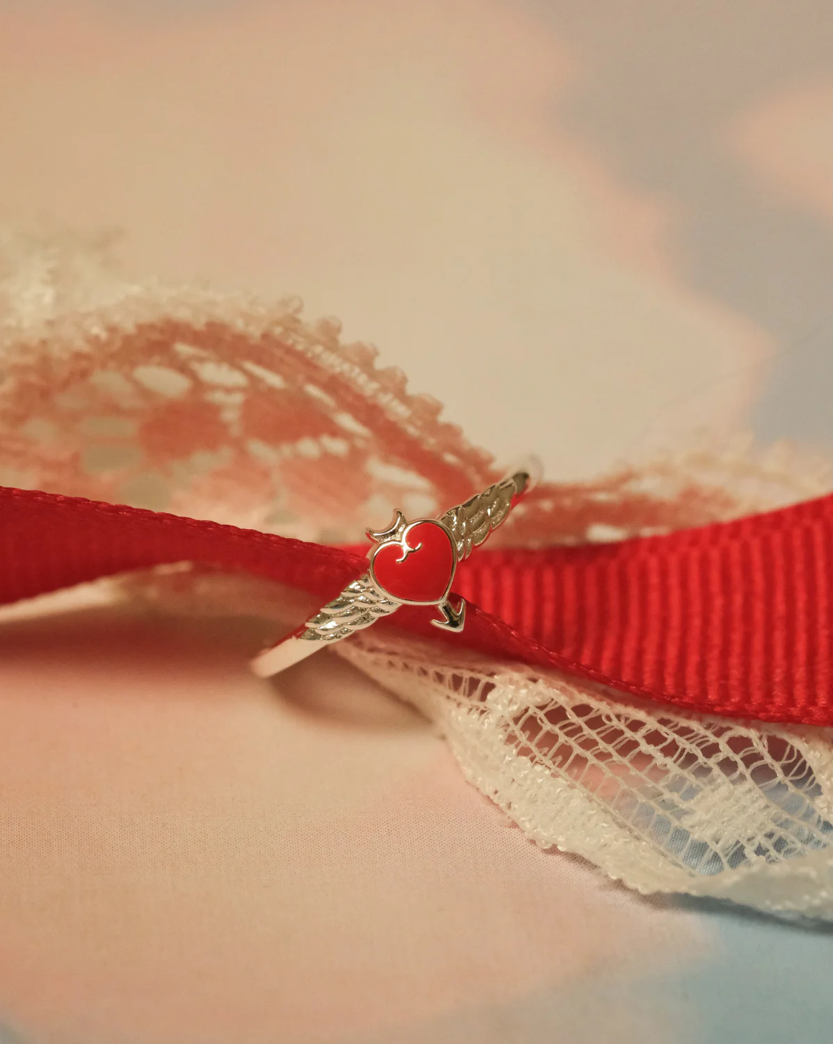 Guardian’s Heart Ring - Sterling Silver - Image 3