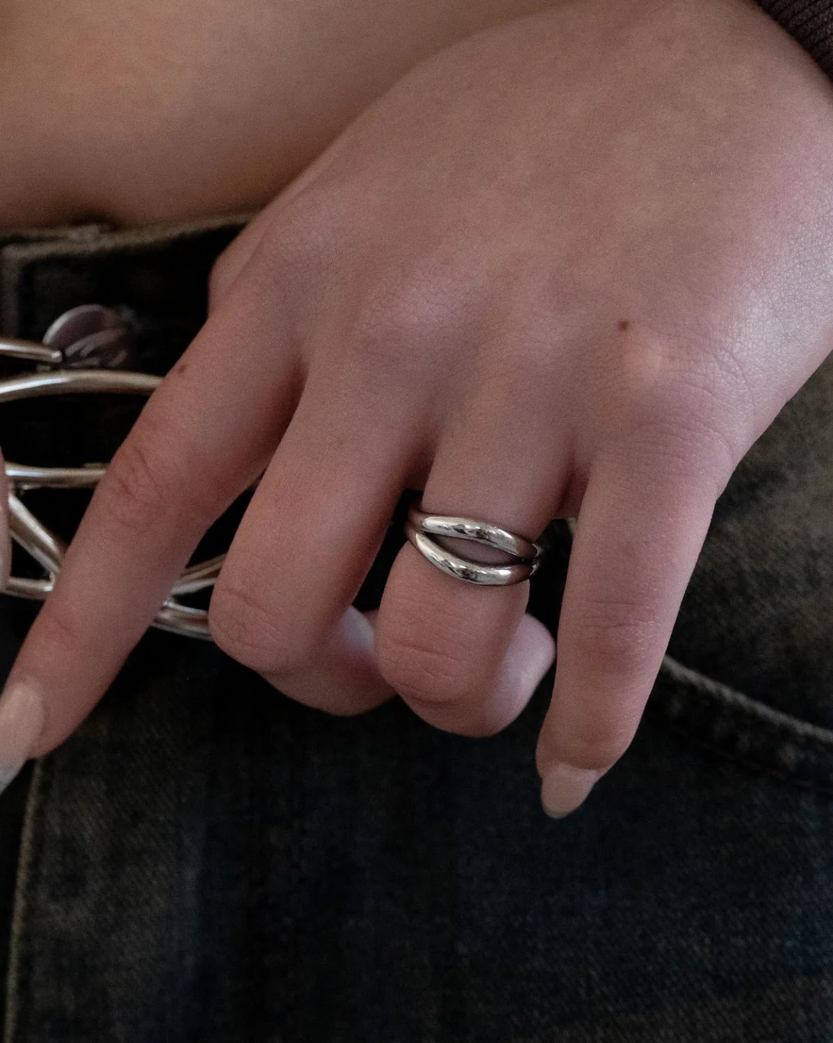 Hana Double Ring - Image 2