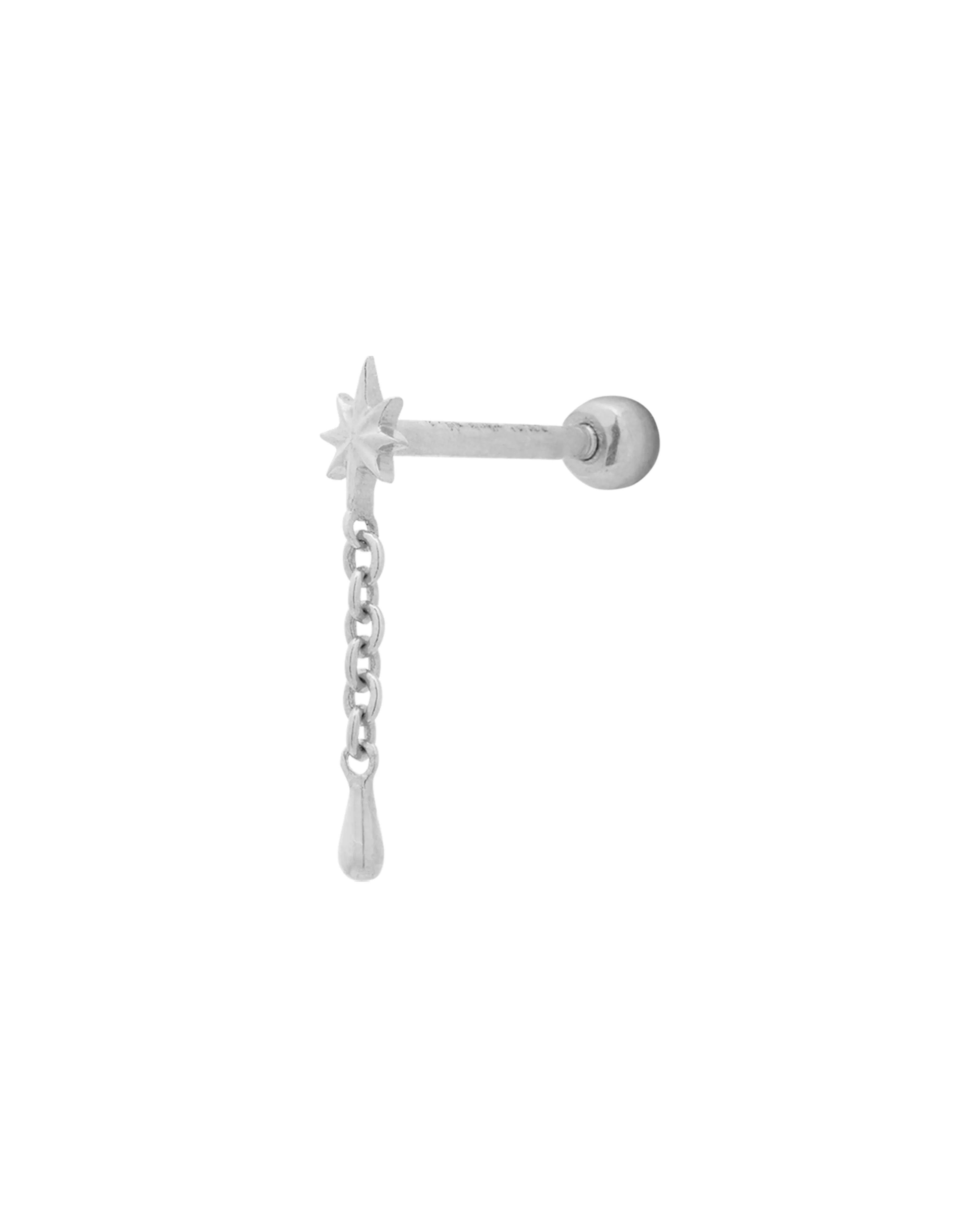 Hoshi Starburst Chain Stud - Sterling Silver - Image 7