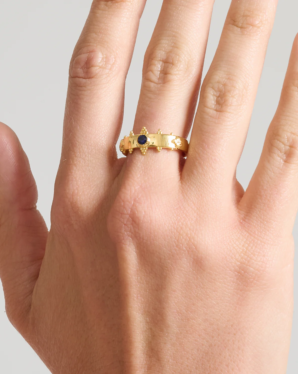 Howl Crown Ring (Sapphire) - Image 2