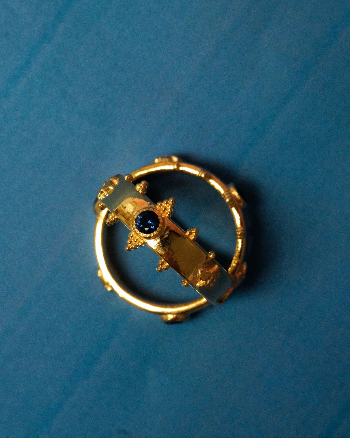 Howl Crown Ring (Sapphire) - Image 4