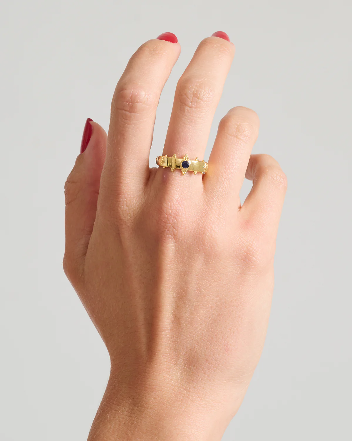 Howl Crown Ring (Sapphire) - Image 5