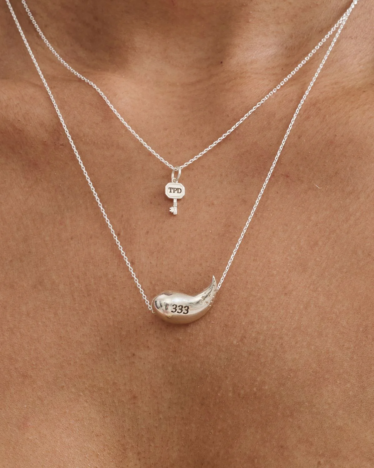 Inyo Engravable Necklace - Sterling Silver - Image 4