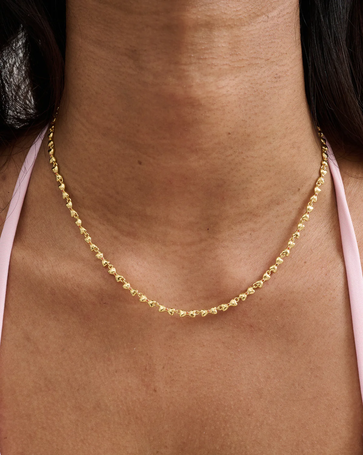 Kiki Bow Linked Necklace - Image 2