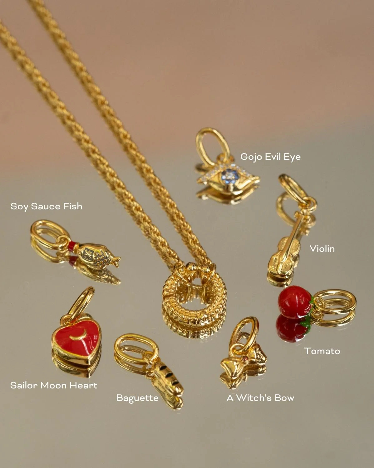 Kiki Carabiner Necklace (Build Your Own) - Image 3