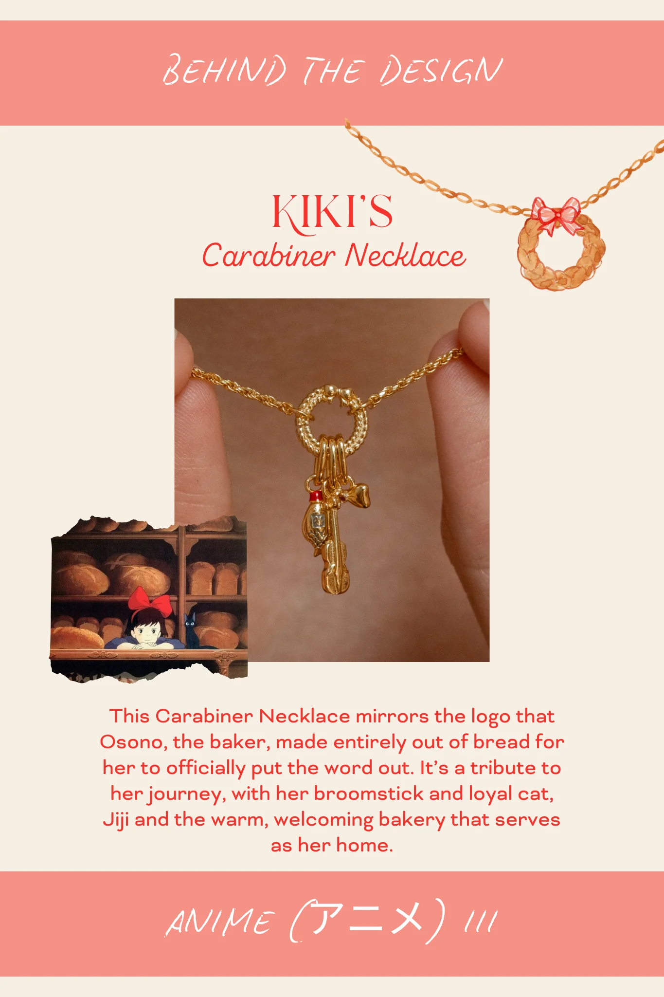 Kiki Carabiner Necklace (Build Your Own) - Image 9