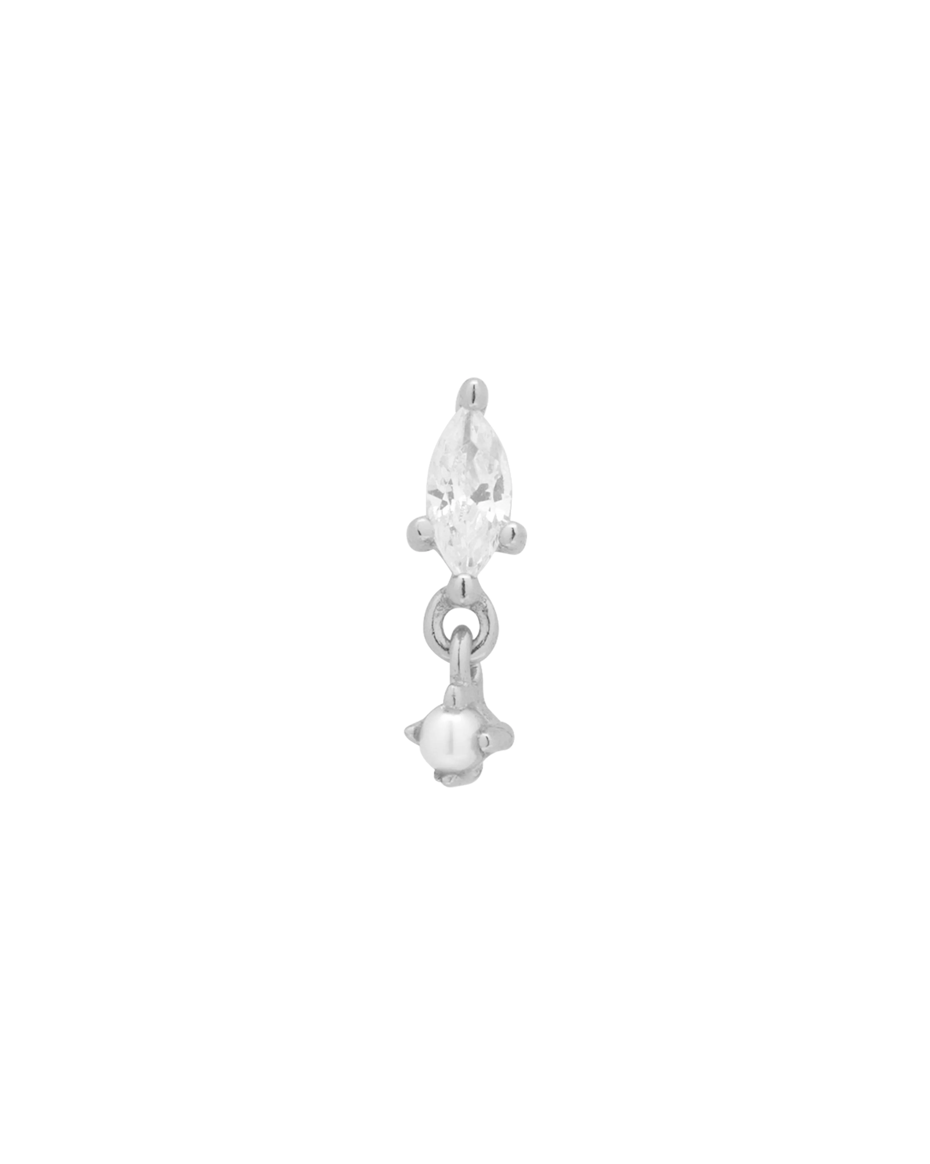 Kite Dangle Piercing Stud - Sterling Silver