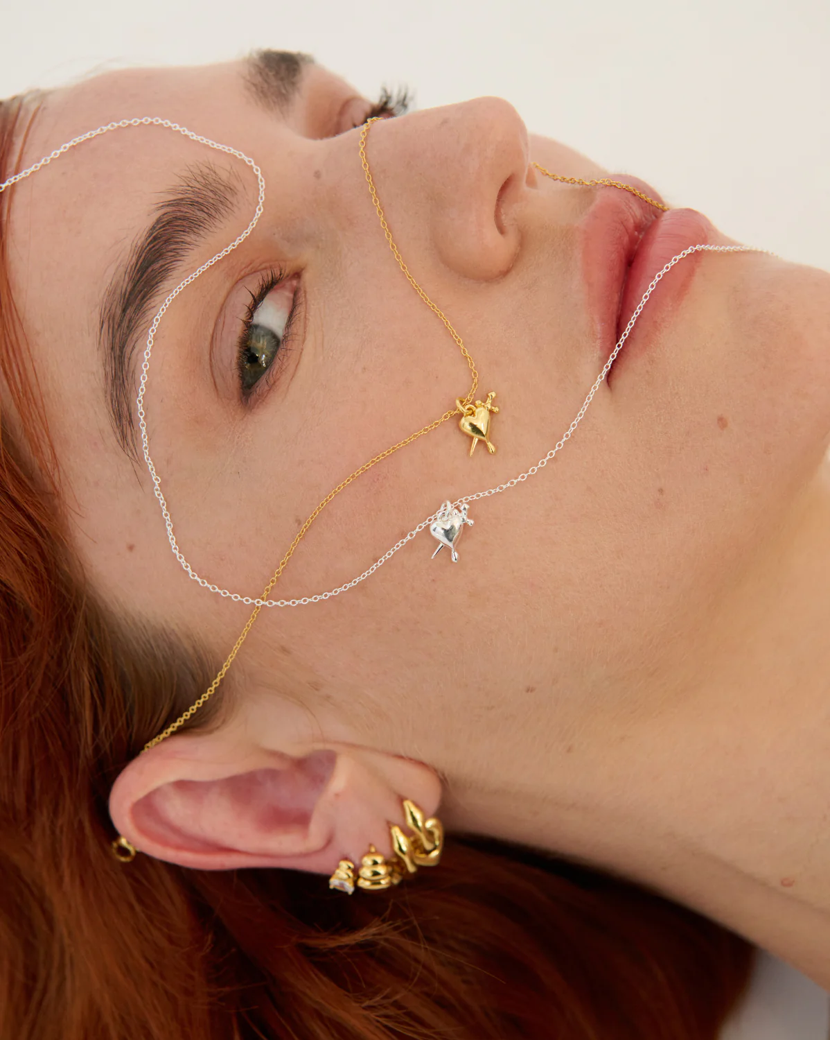 Lena Dagger Heart Necklace - Image 6