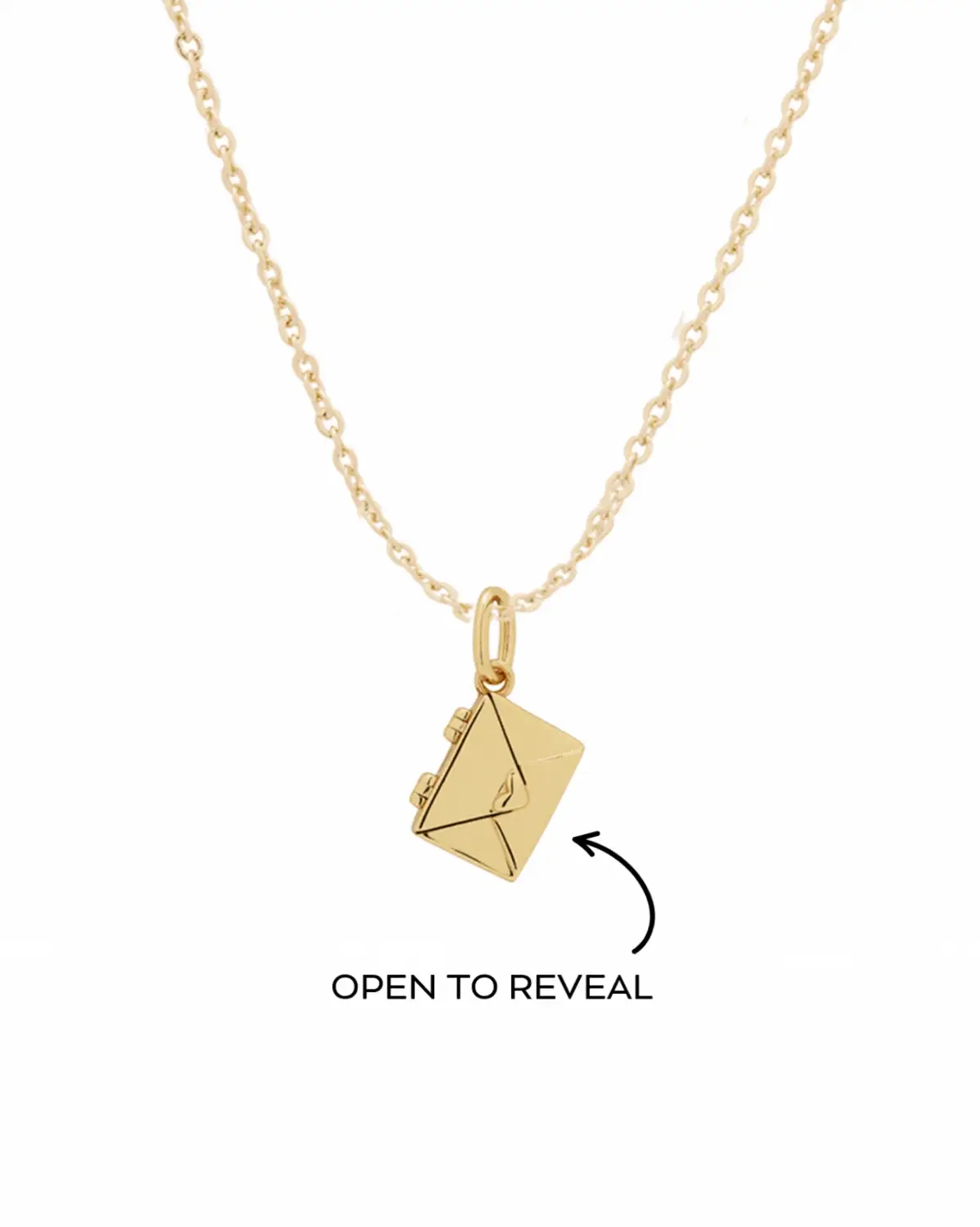 Love Letter Engraved Necklace
